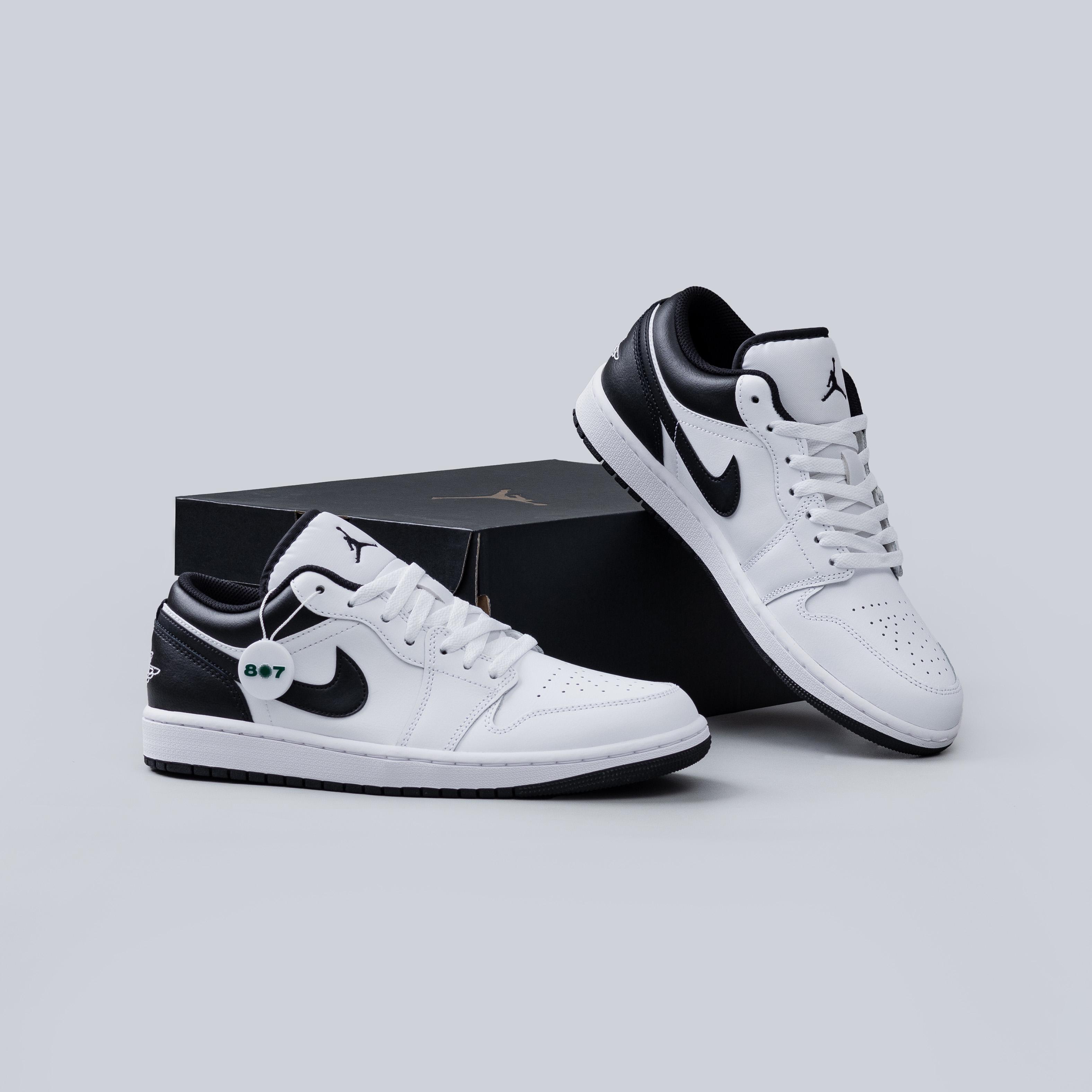 Air Jordan 1 Low White Black
