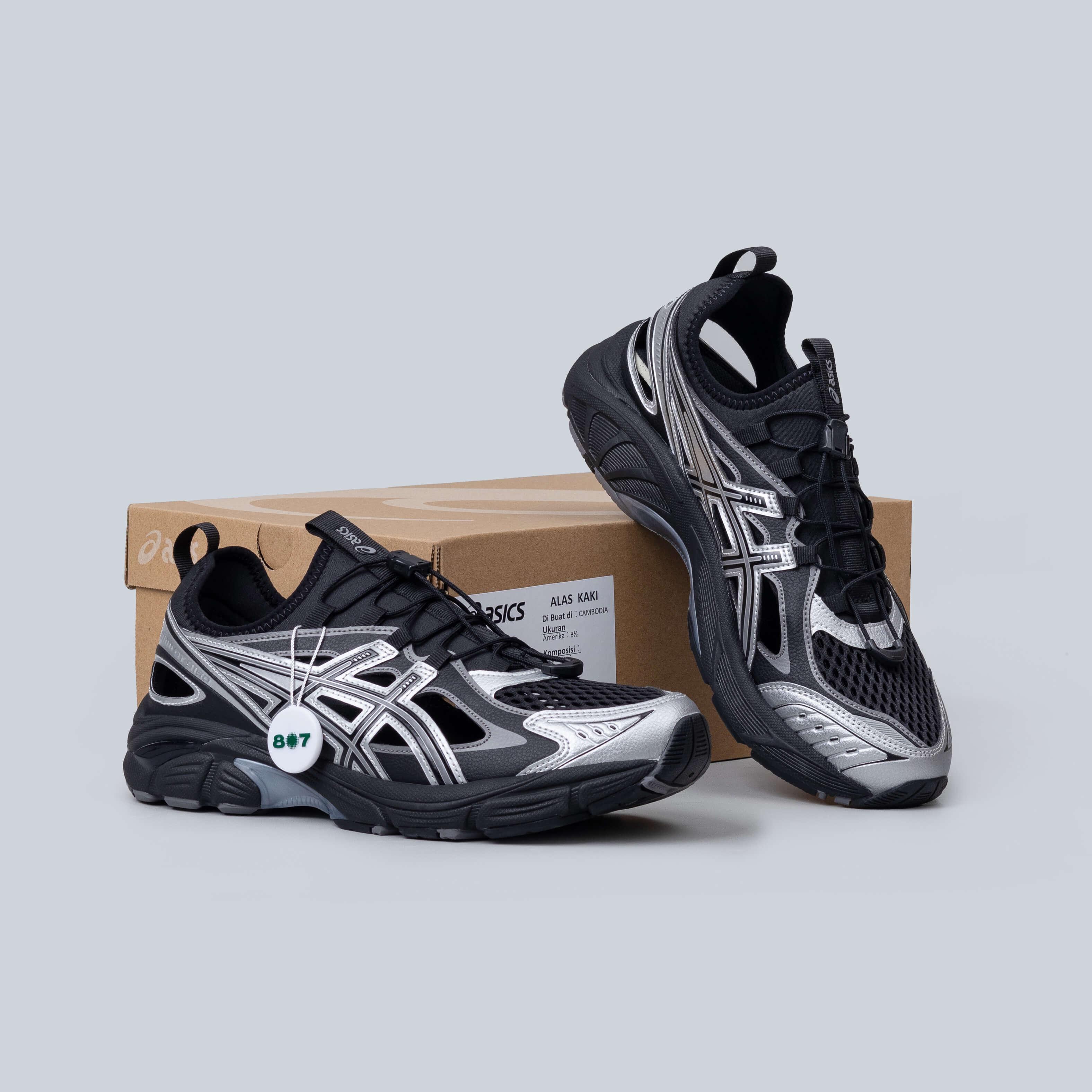Jual Asics GT 2160 Breeze Black Pure Silver - 807GARAGE
