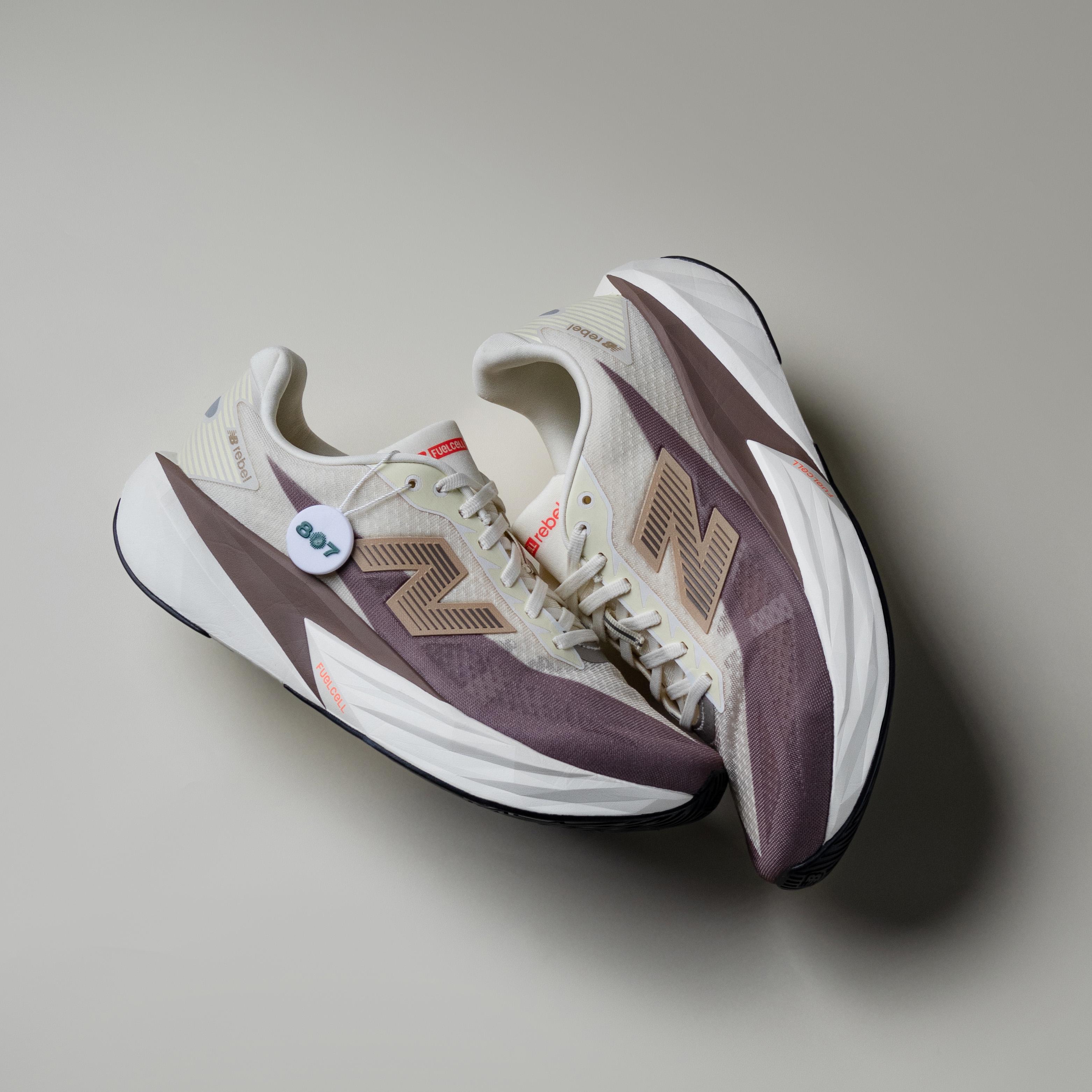 New Balance FuelCell Rebel V5 Angora Earth Shadow