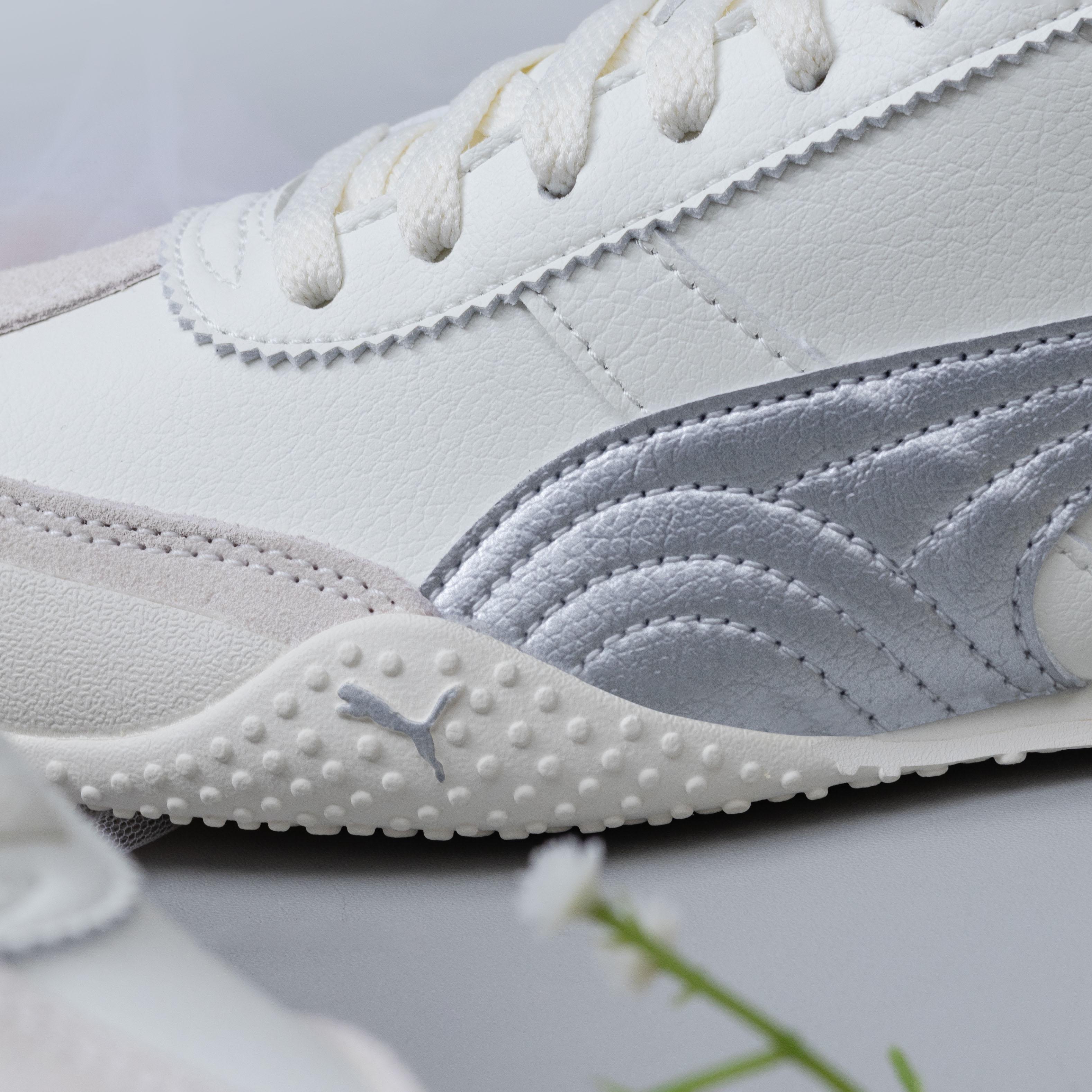 Puma Bella UT LEA White Silver