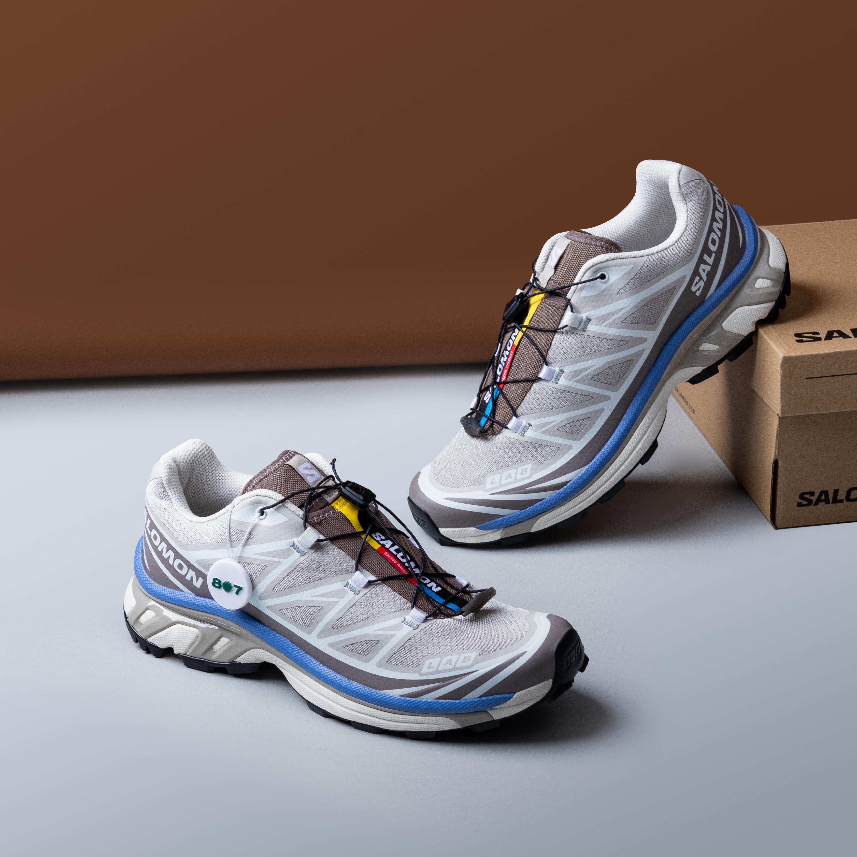 Salomon XT6 Silver Cloud Ultramarine