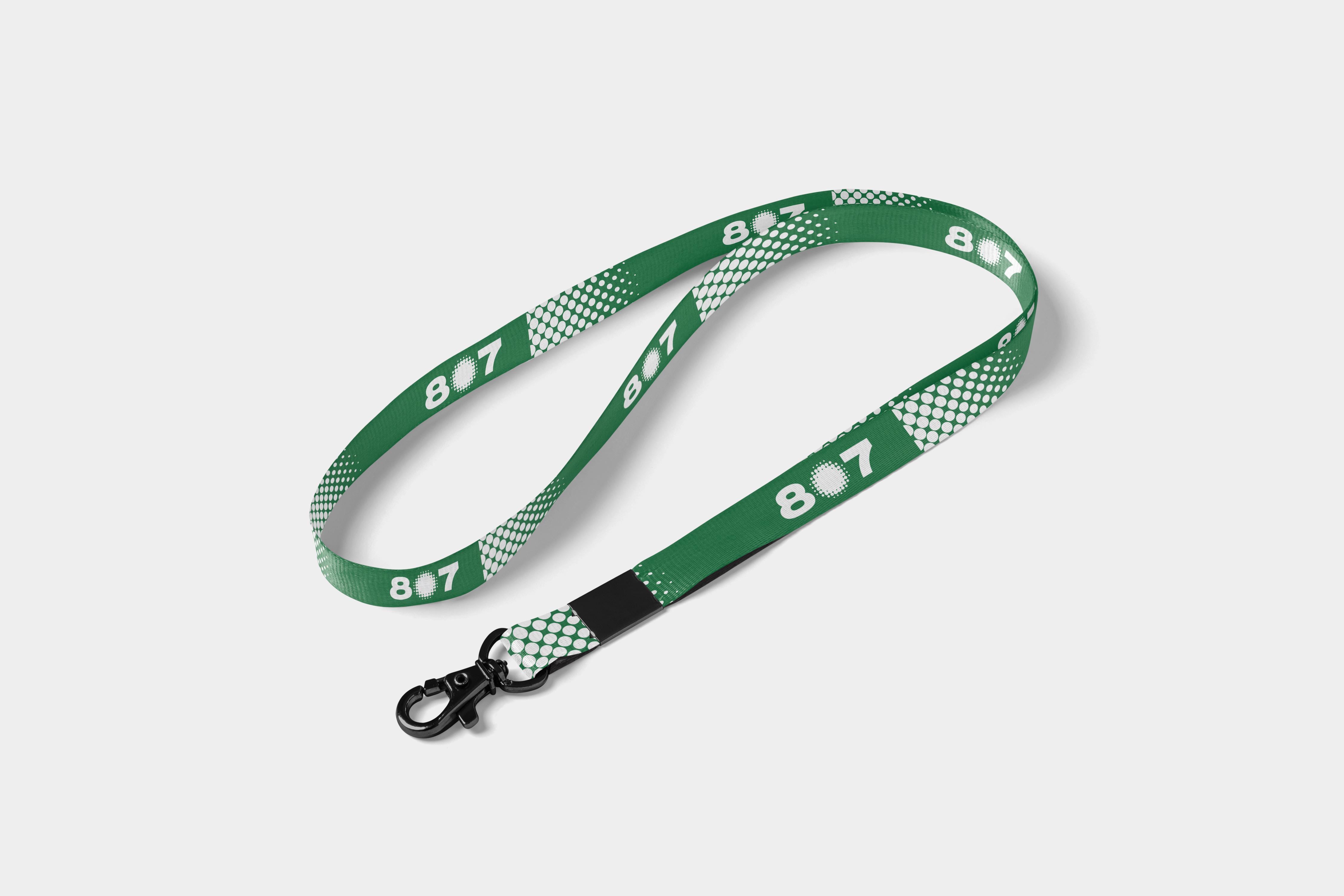 807 IDENTITY Lanyard Green New
