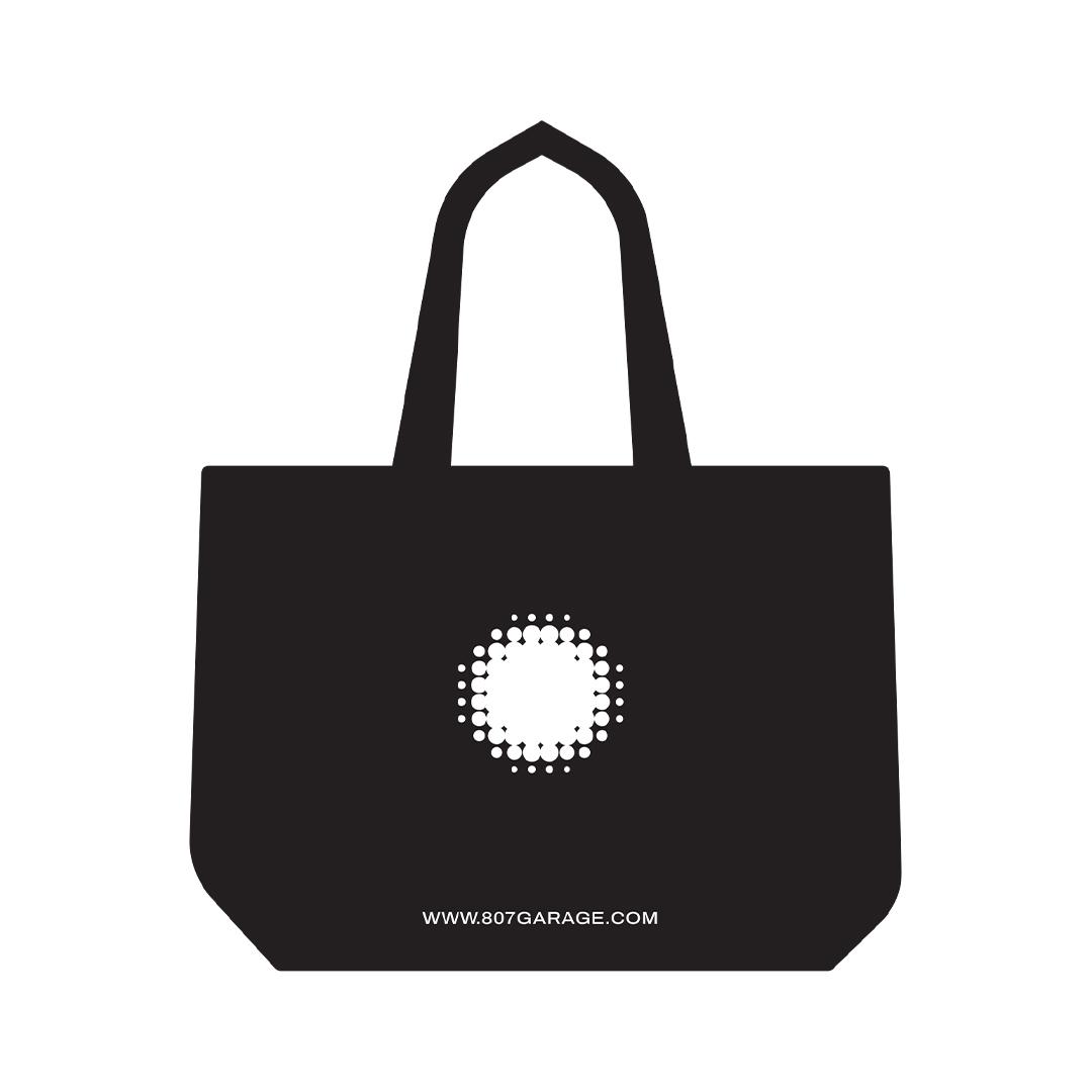 807GARAGE / 807 IDENTITY Tote Bag Black