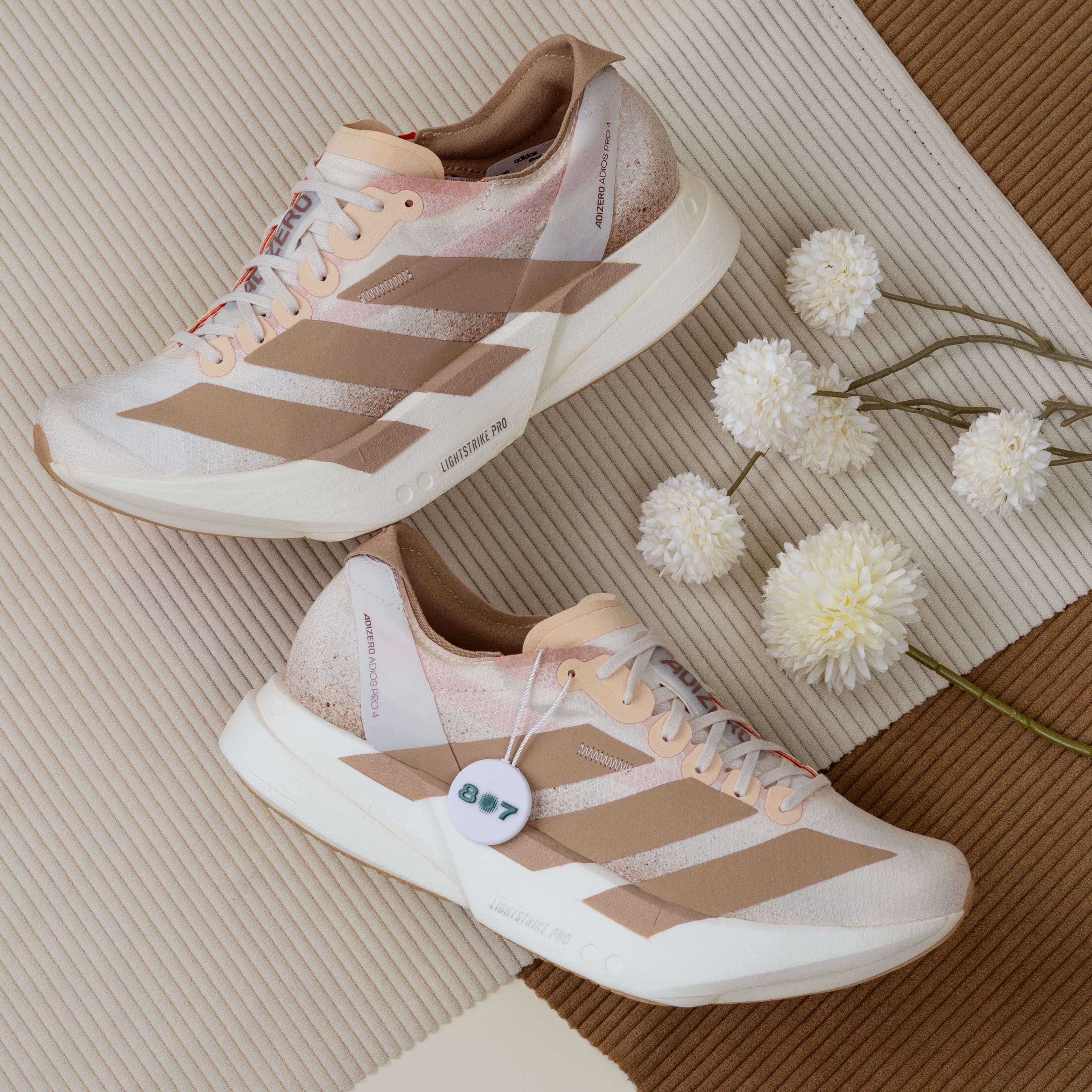 Adidas Adizero Adios Pro 4 Chalk Sandstone