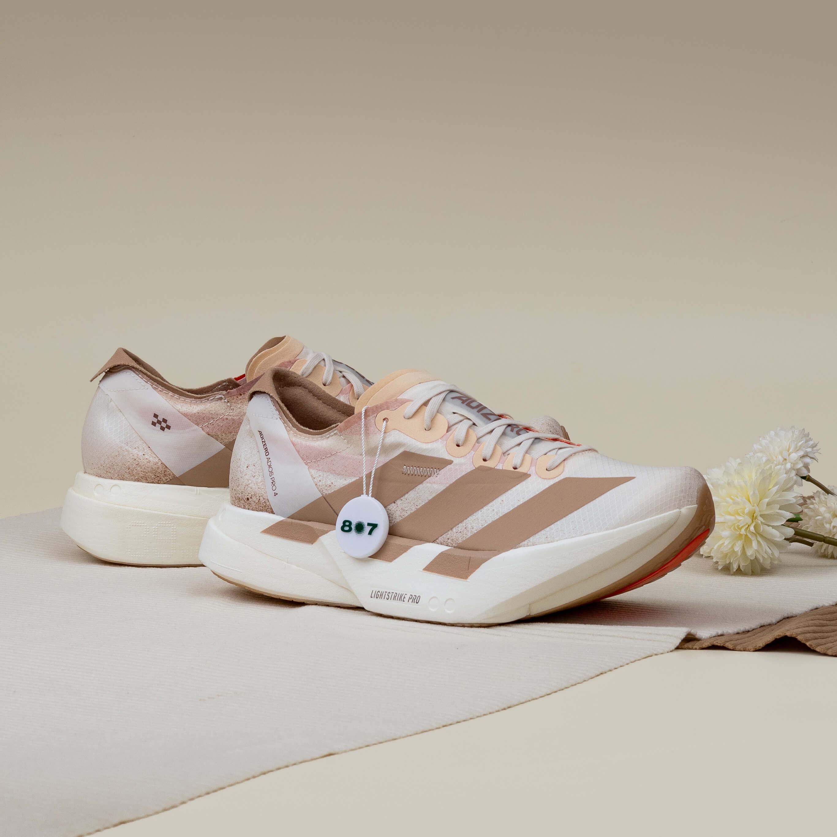 Adidas Adizero Adios Pro 4 Chalk Sandstone