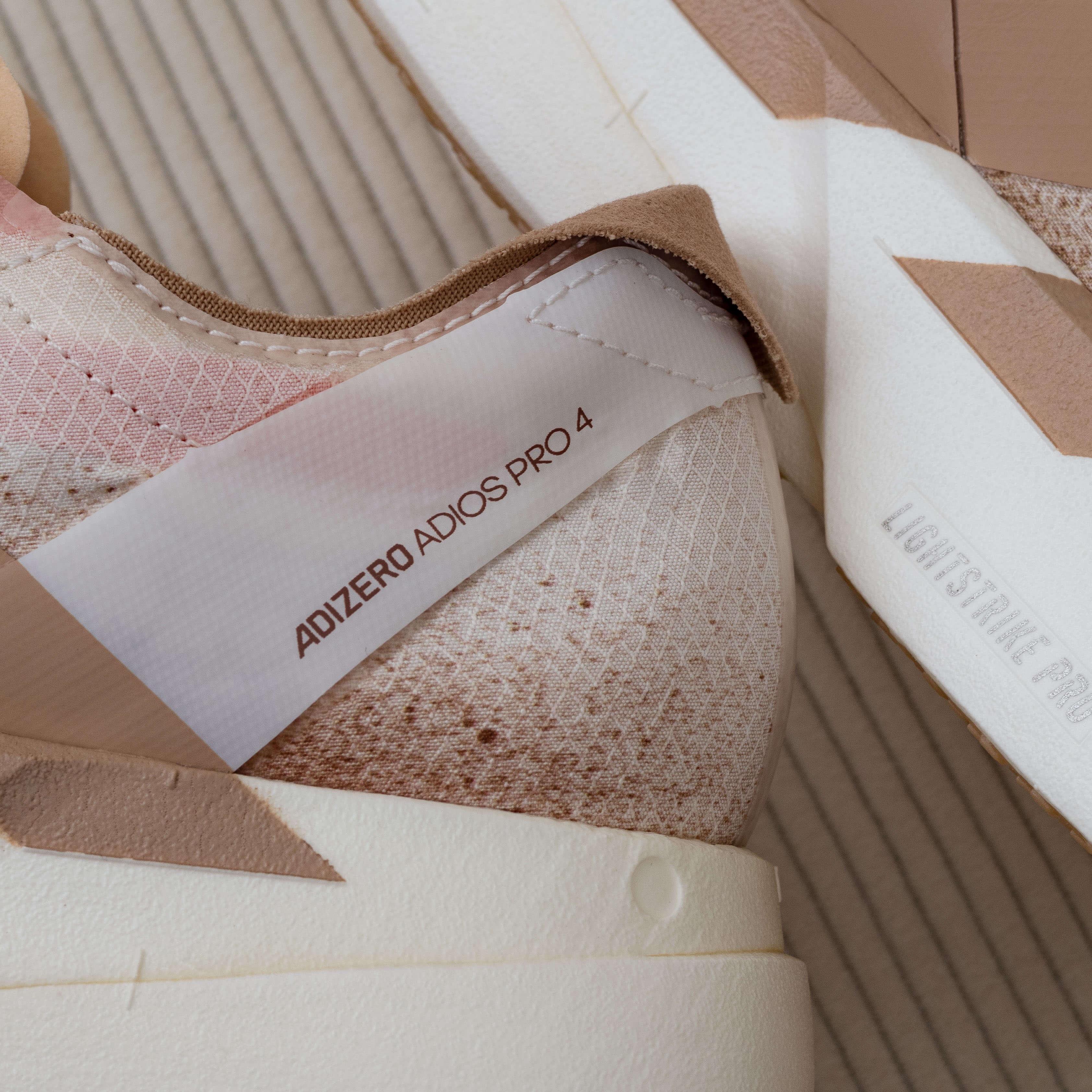 Adidas Adizero Adios Pro 4 Chalk Sandstone