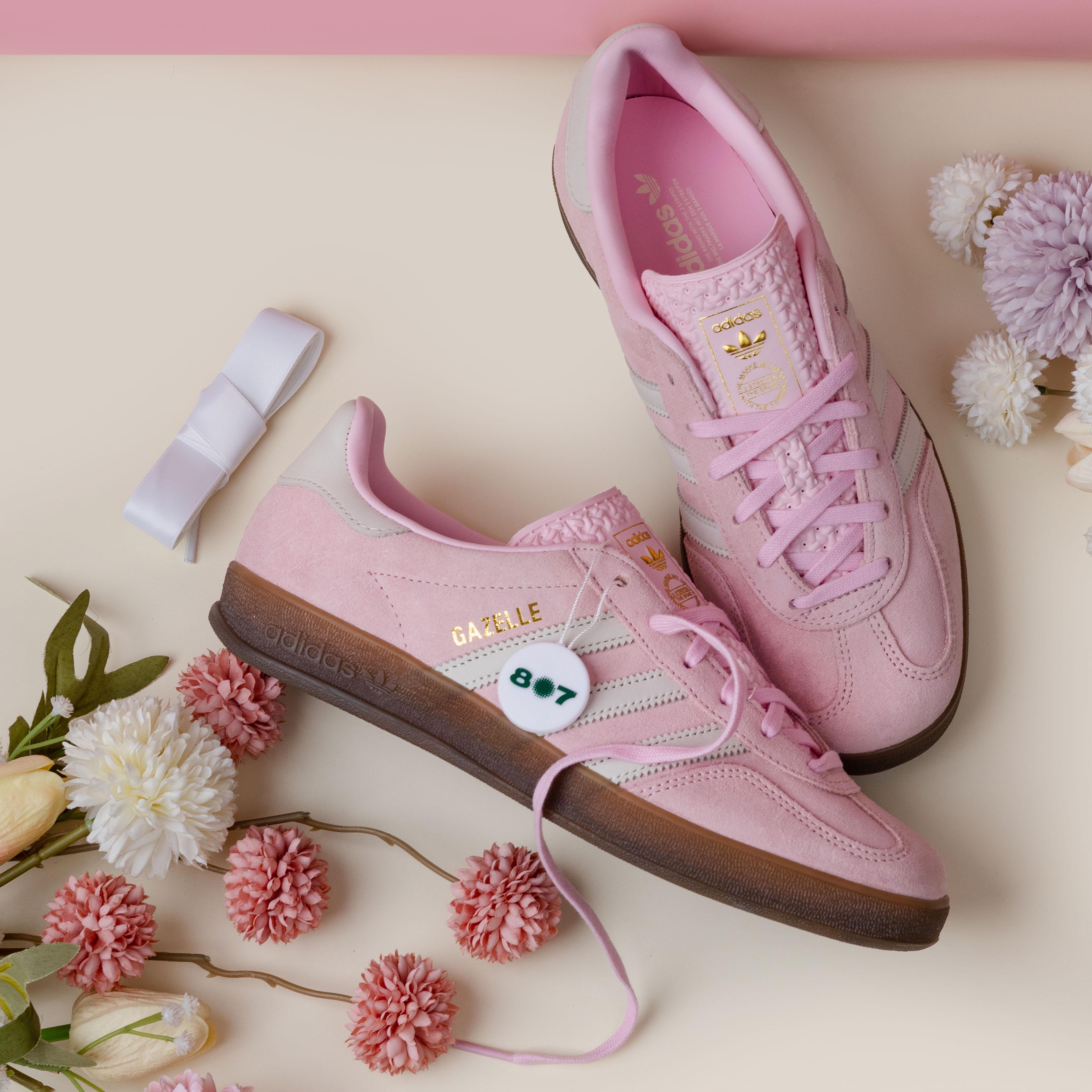 Adidas Gazelle Clear Pink Off White