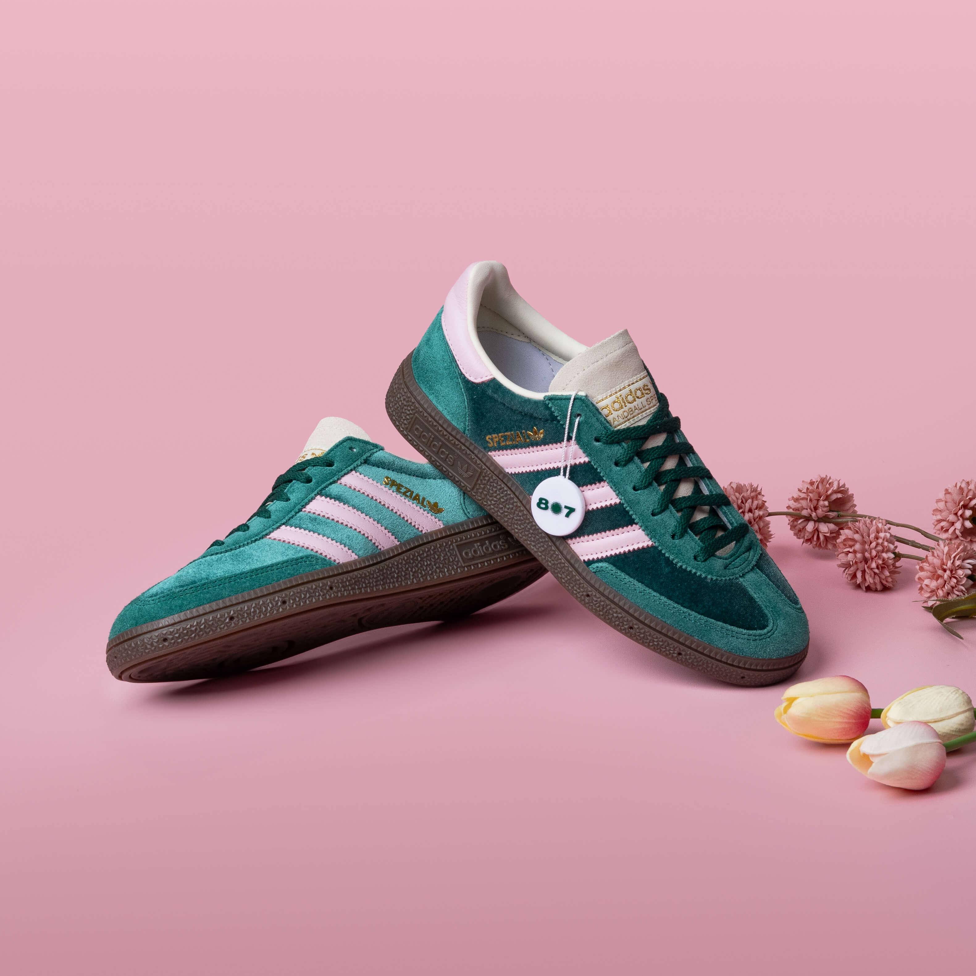 Adidas Handball Spezial Collegiate Green Pink Velvet