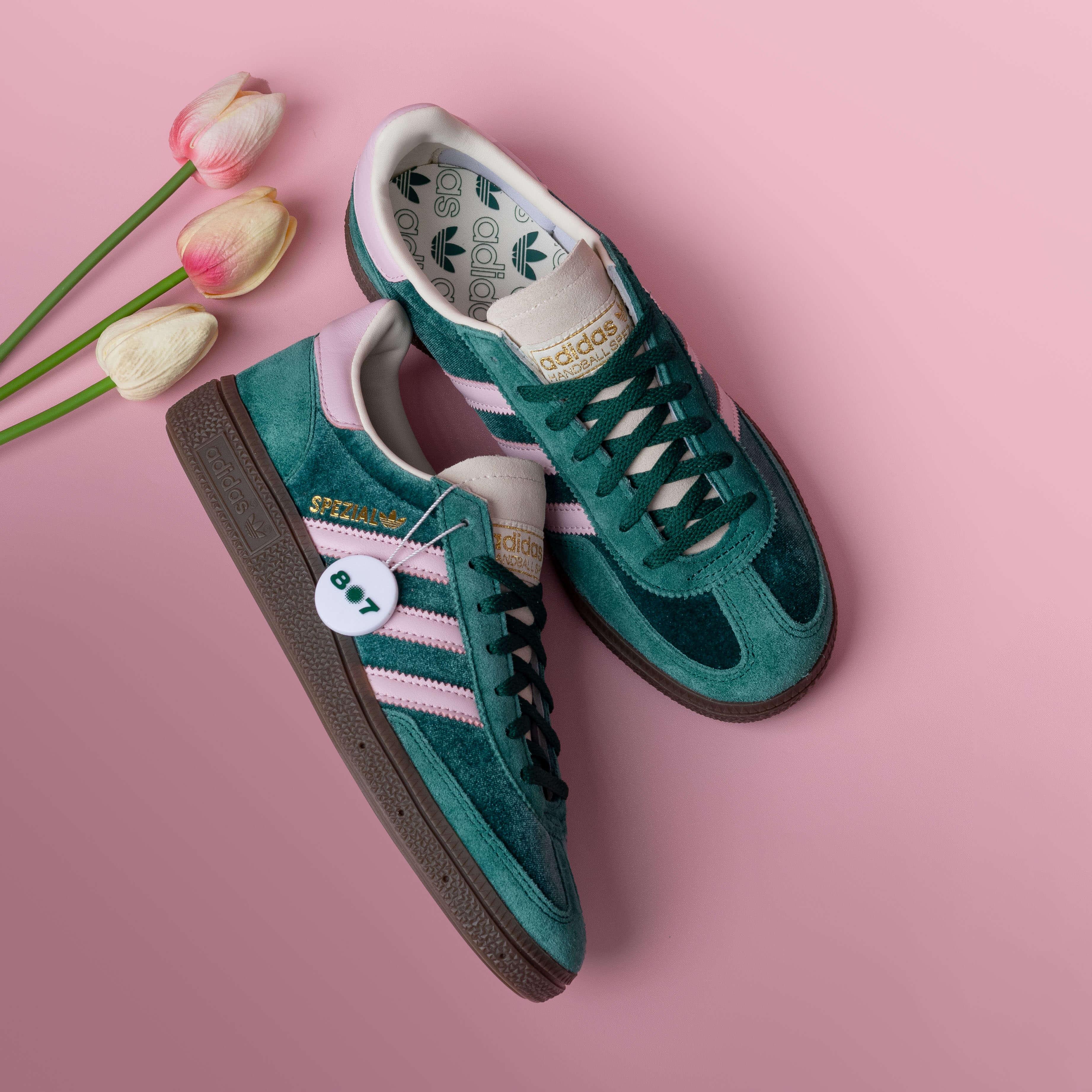 Adidas Handball Spezial Collegiate Green Pink Velvet