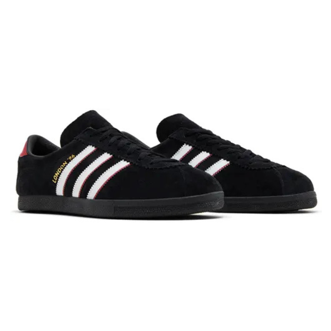Adidas London 96 Core Black Better Scarlet