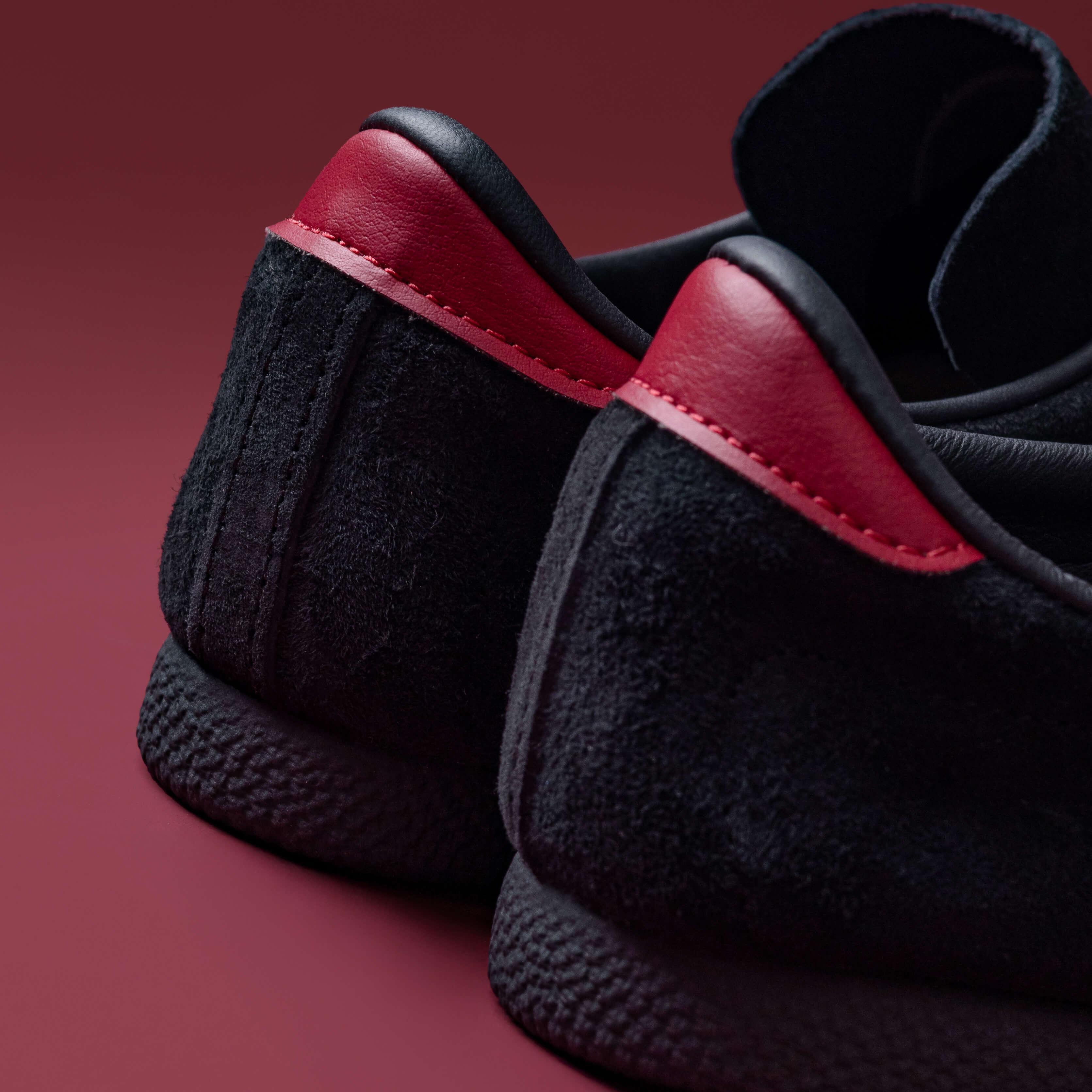 Adidas London 96 Core Black Better Scarlet