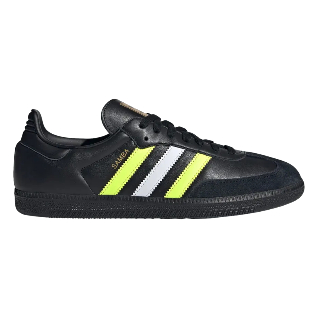 Adidas Samba OG Core Black Solar Yellow