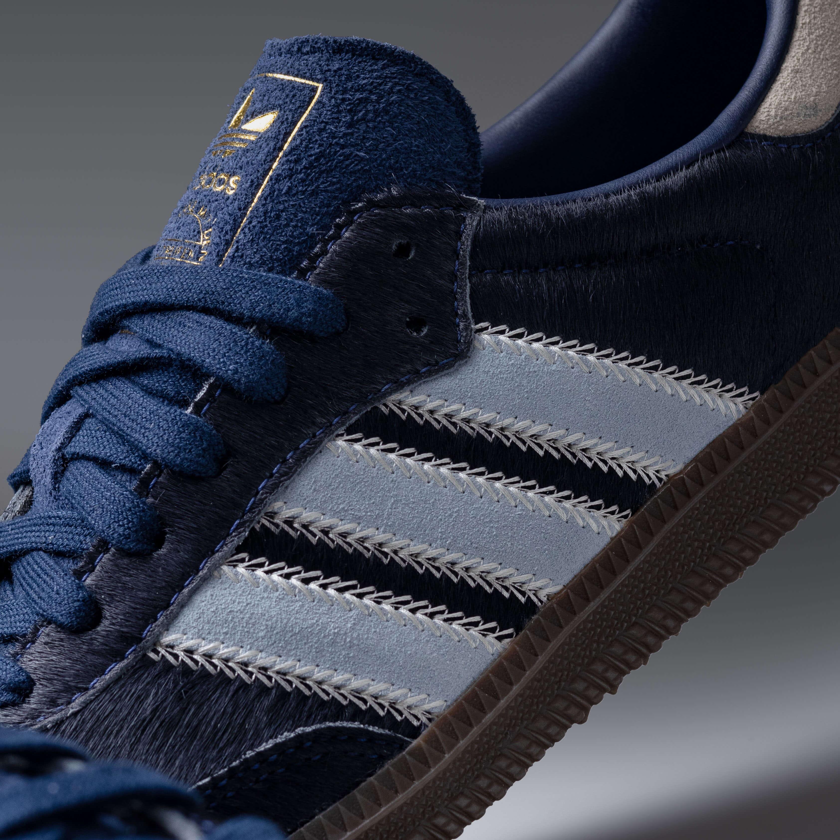 Adidas Samba OG Pony Hair Night Indigo Clear Sky