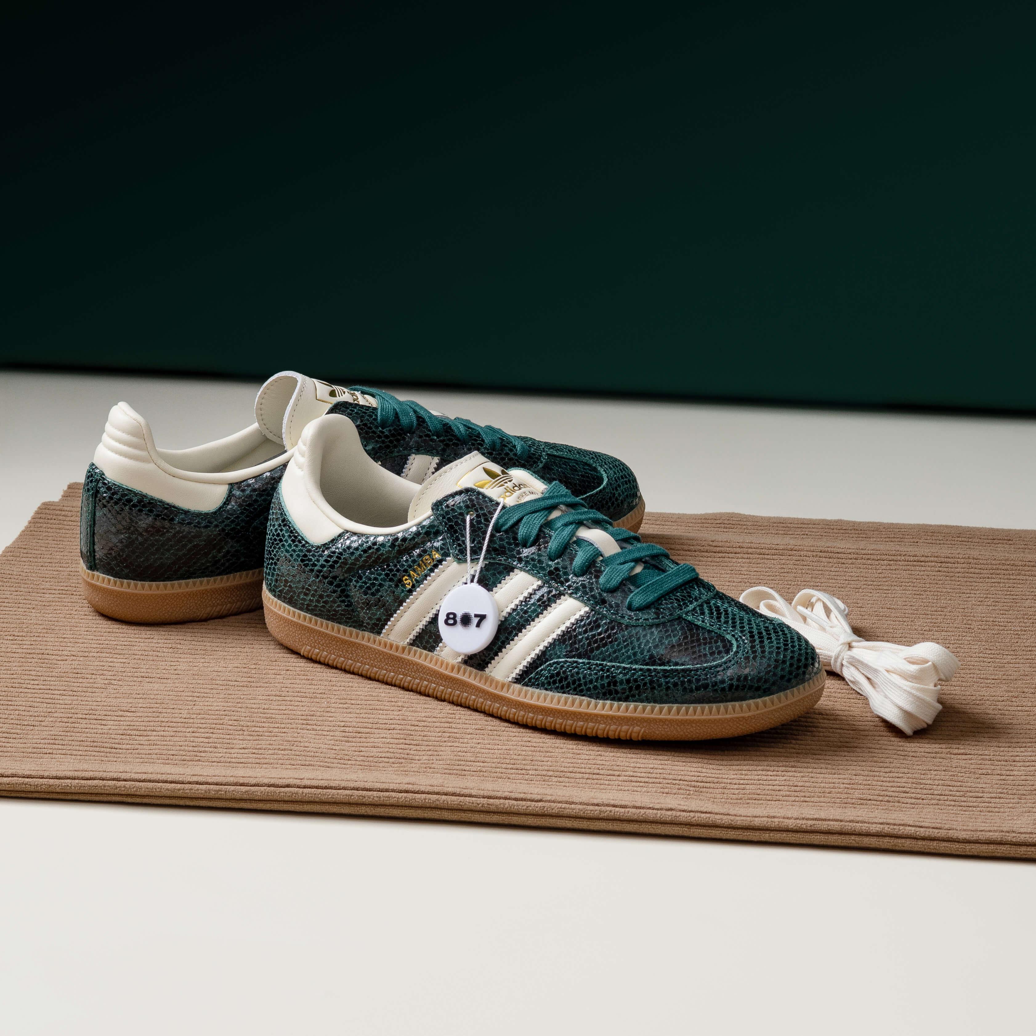 Adidas Samba OG Snakeskin Collegiate Green