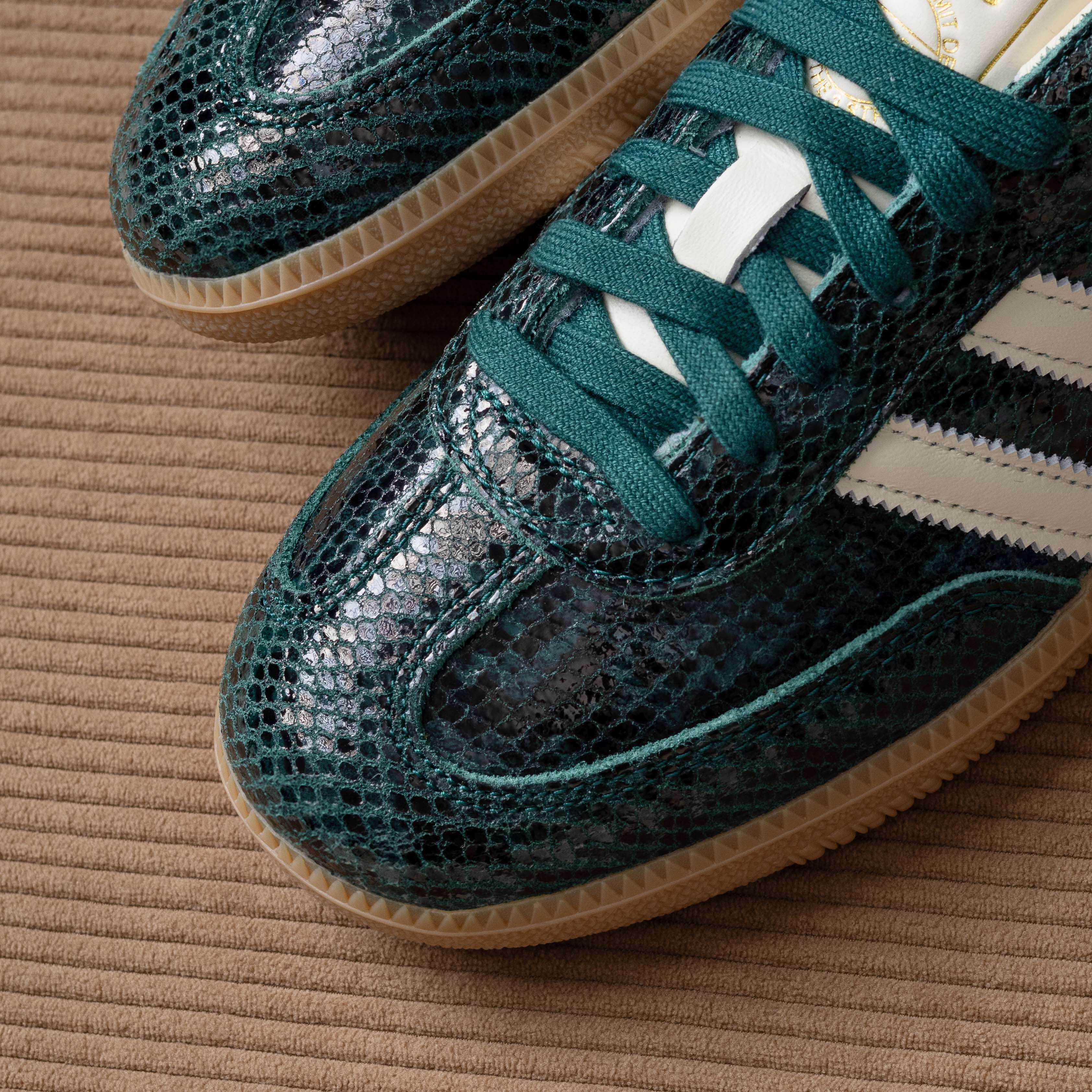 Adidas Samba OG Snakeskin Collegiate Green