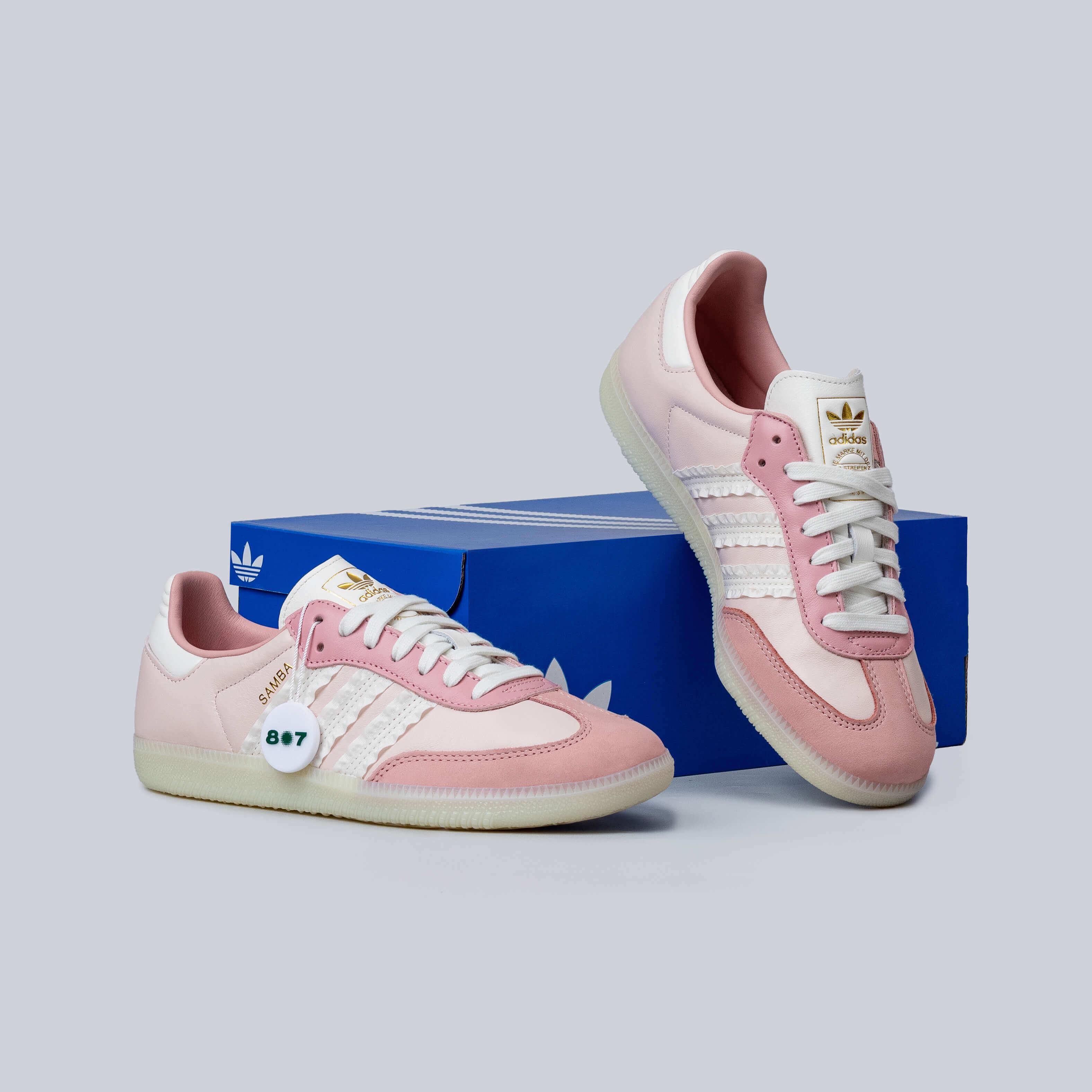 Adidas Samba Ruffle Stripes Pack Wonder Mauve