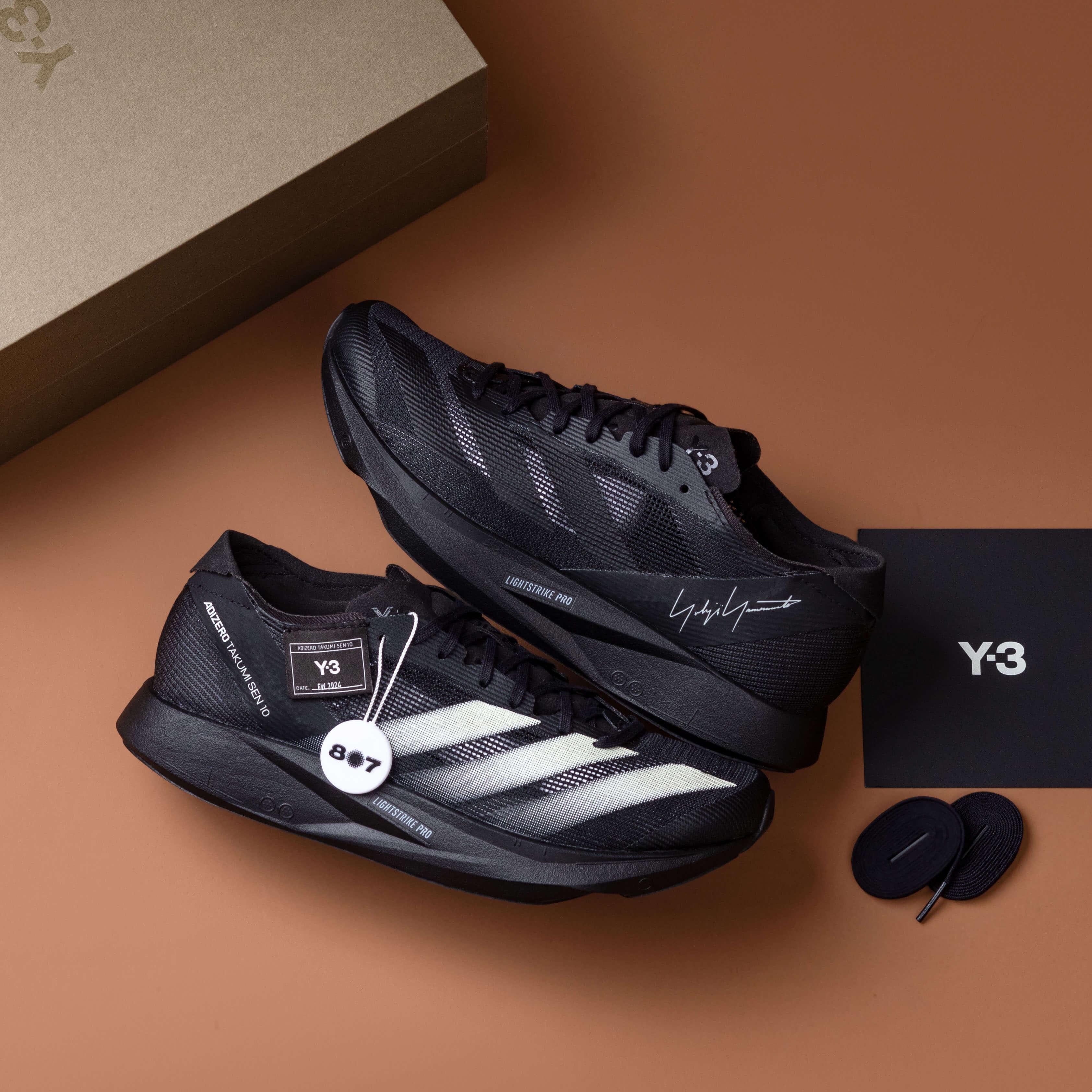 Adidas Y3 Takumi Sen 10 Core Black Off White