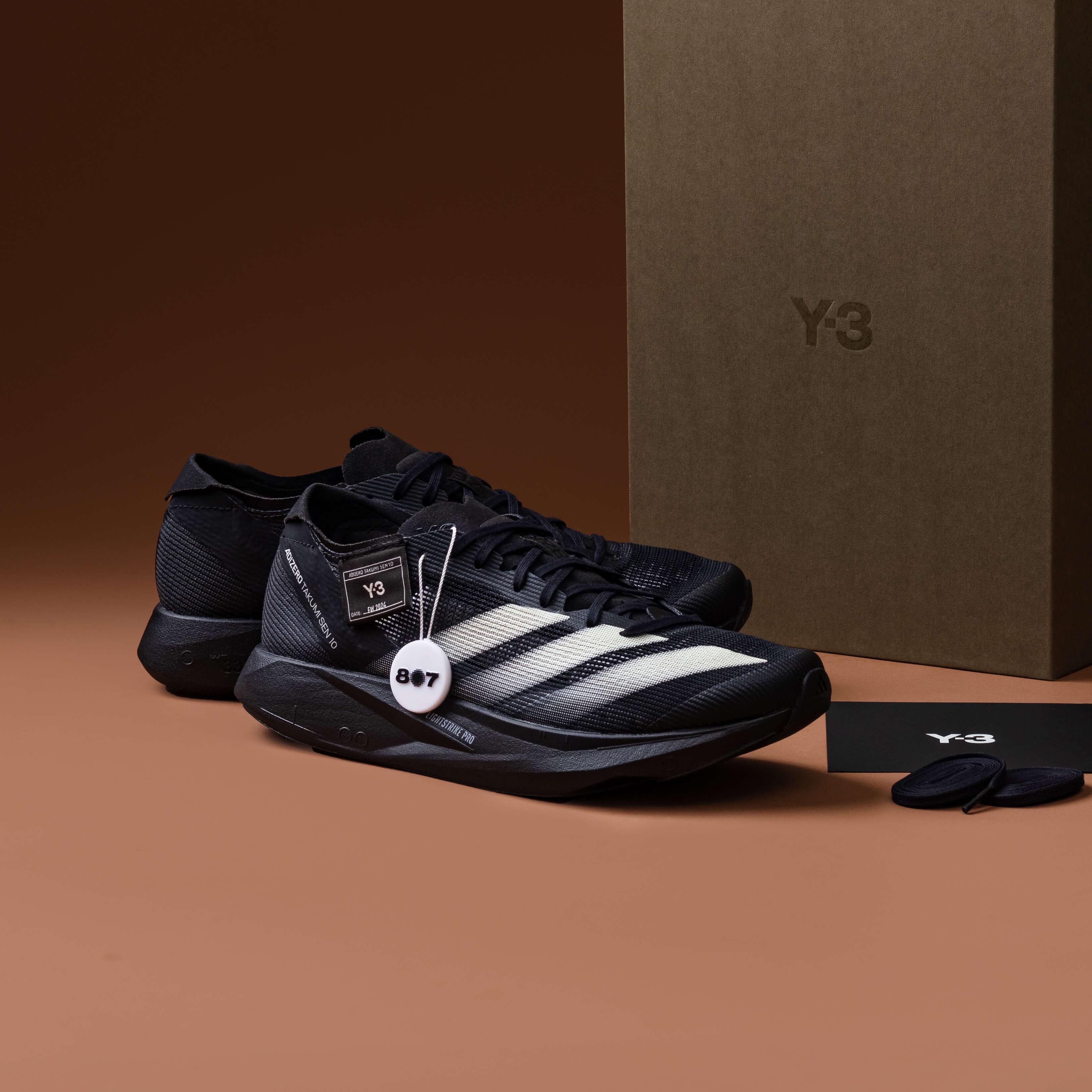 Adidas Y3 Takumi Sen 10 Core Black Off White