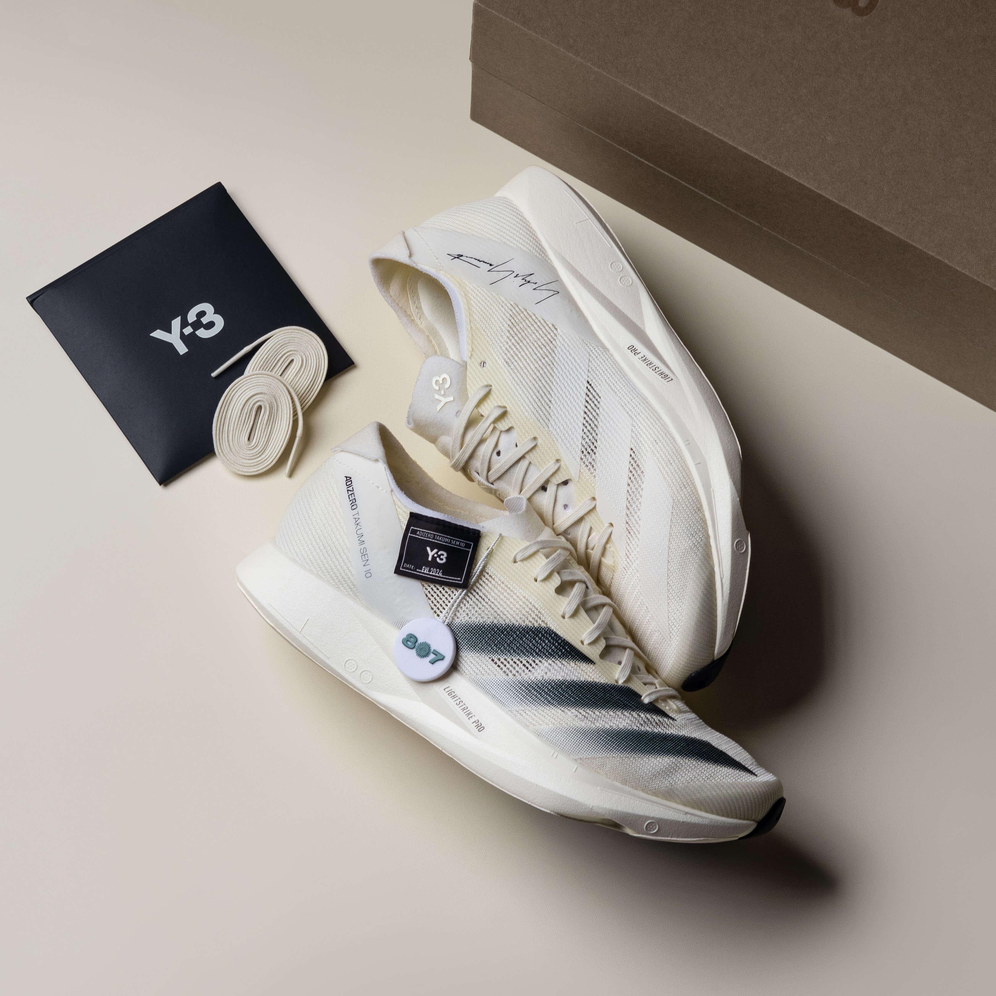 Adidas Y3 Takumi Sen 10 Off White Core Black