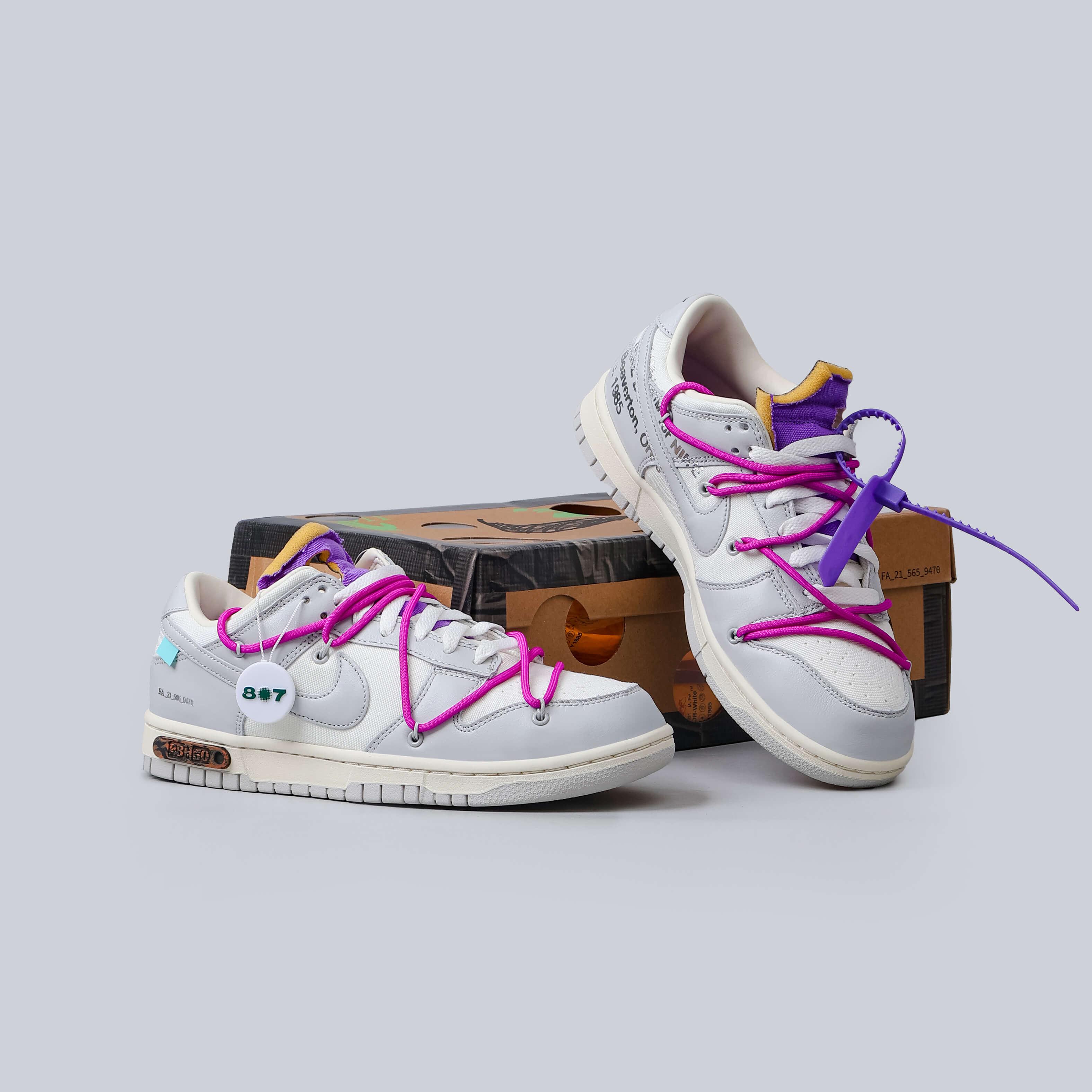 Dunk Low Off White Lot 28