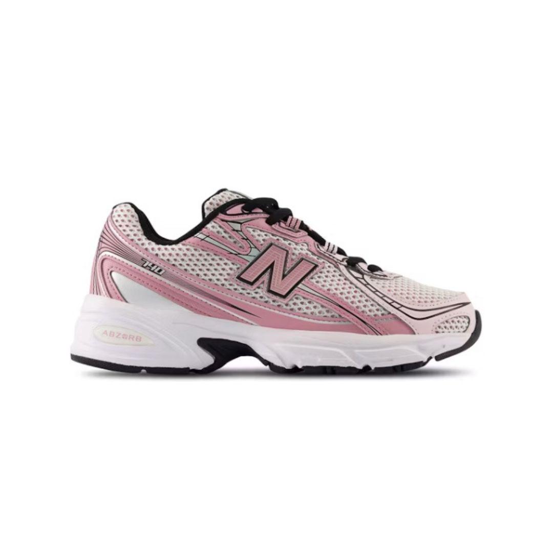 New Balance 740 Washed Burgundy Pink Taffy GS Women