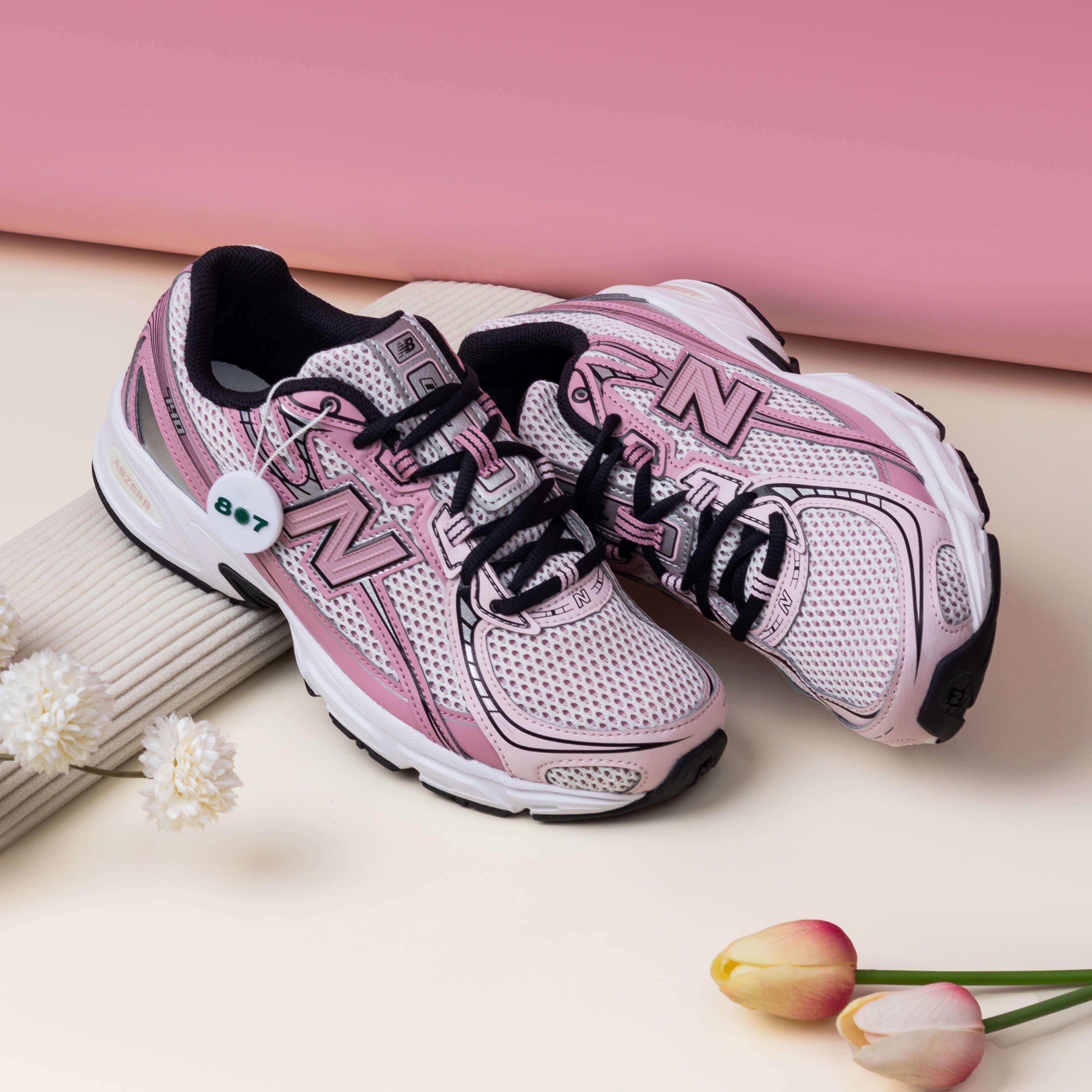 New Balance 740 Washed Burgundy Pink Taffy GS Women