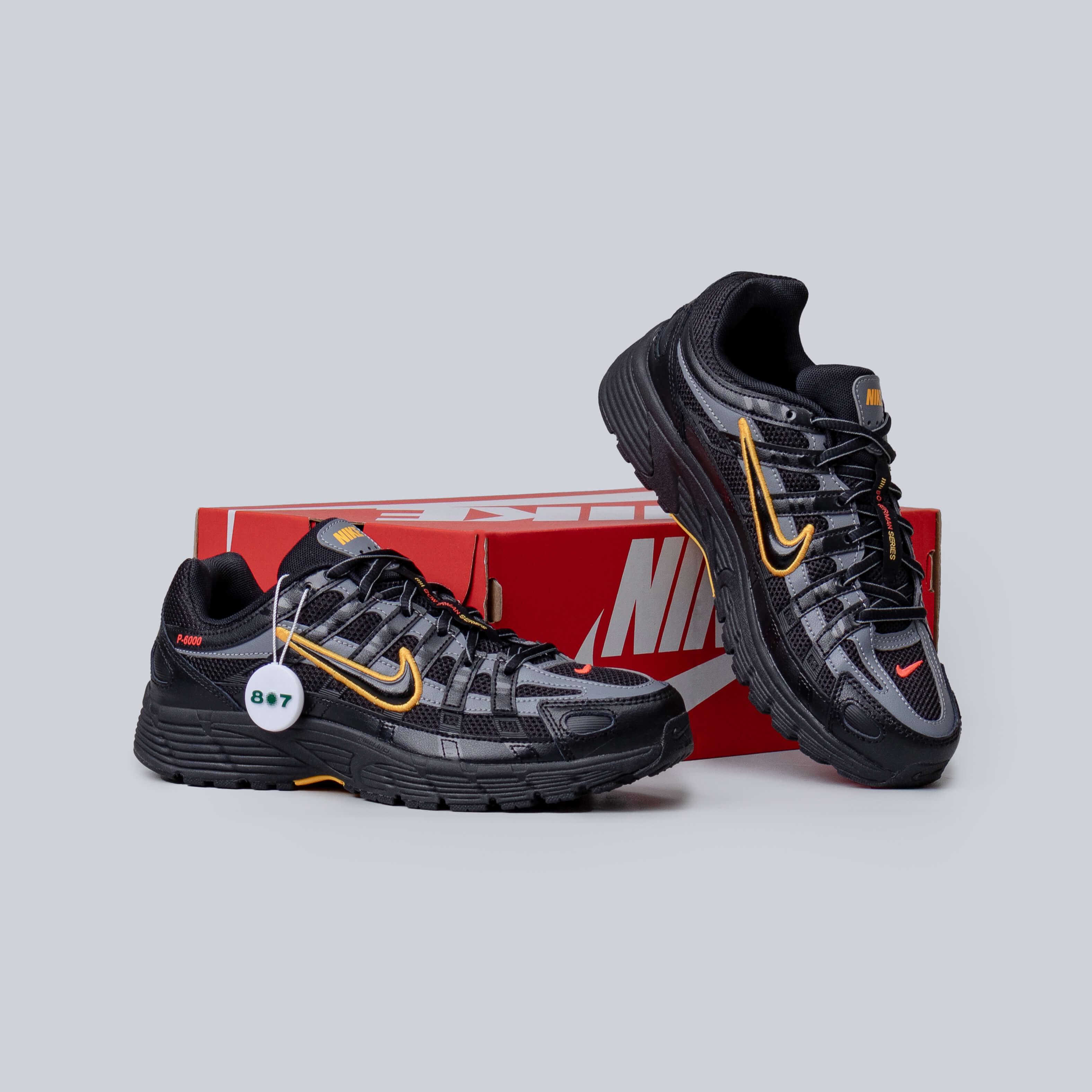 Nike P6000 Black Cement Grey GS Women