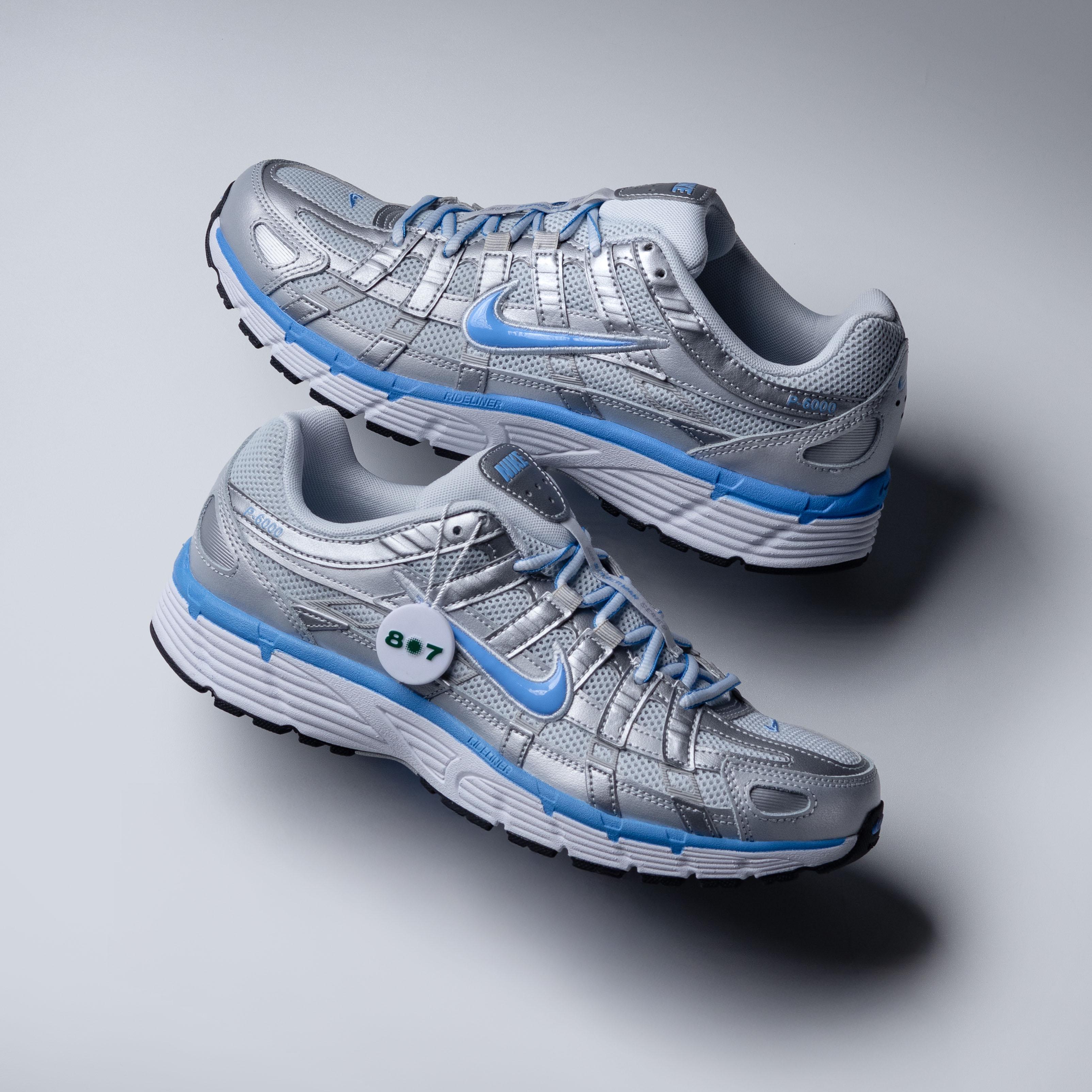 Nike P6000 Metallic Platinum Blue