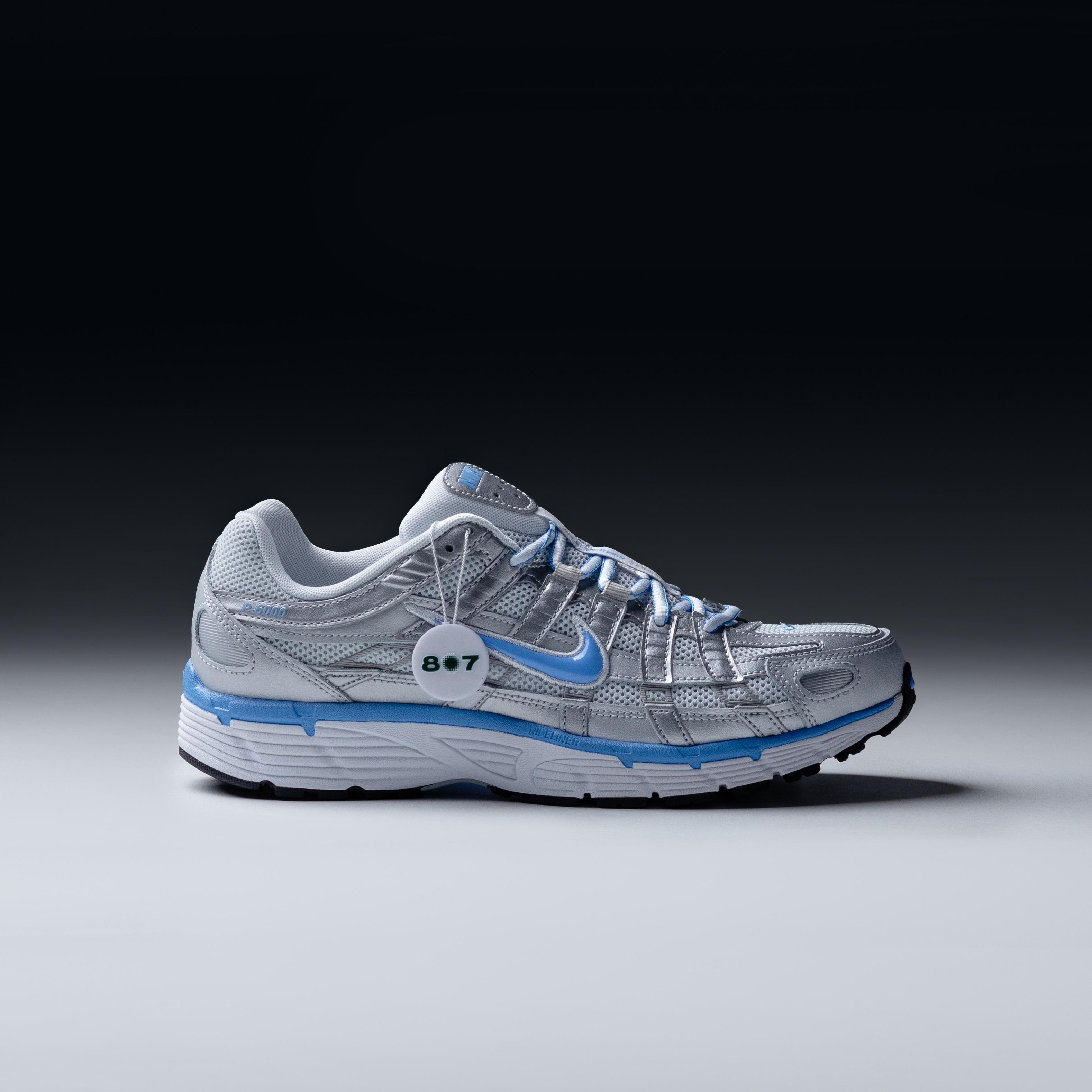 Nike P6000 Metallic Platinum Blue