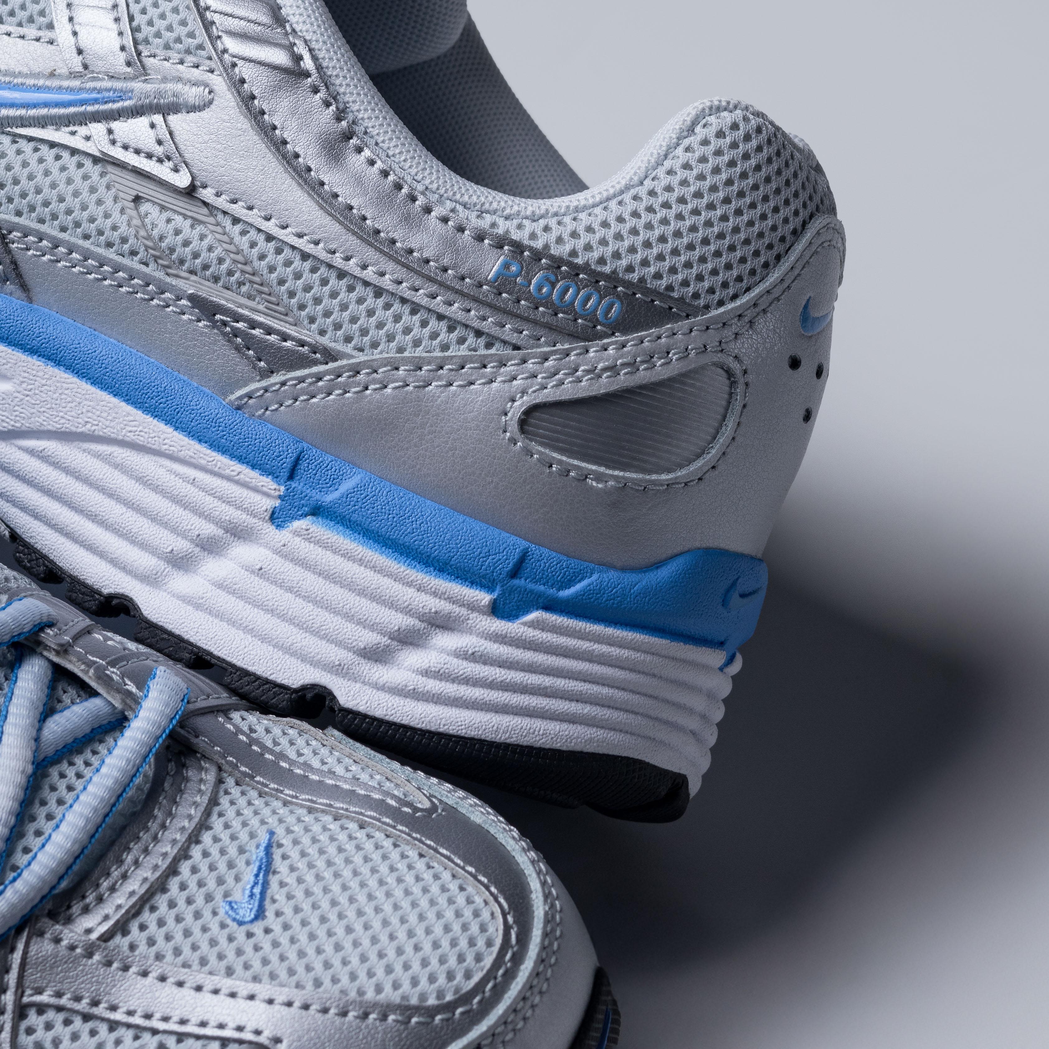 Nike P6000 Metallic Platinum Blue
