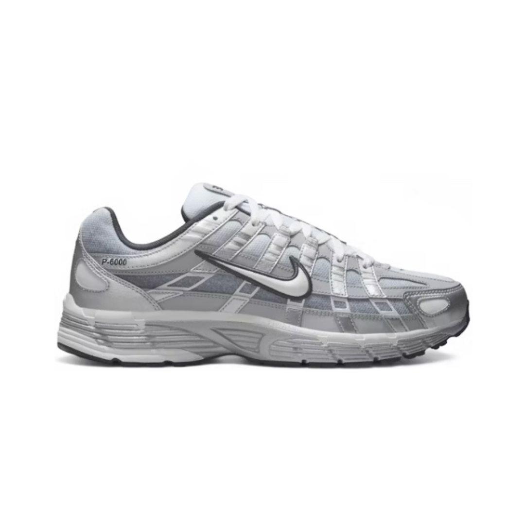 Nike P6000 Metallic Silver Summit White Wolf Grey