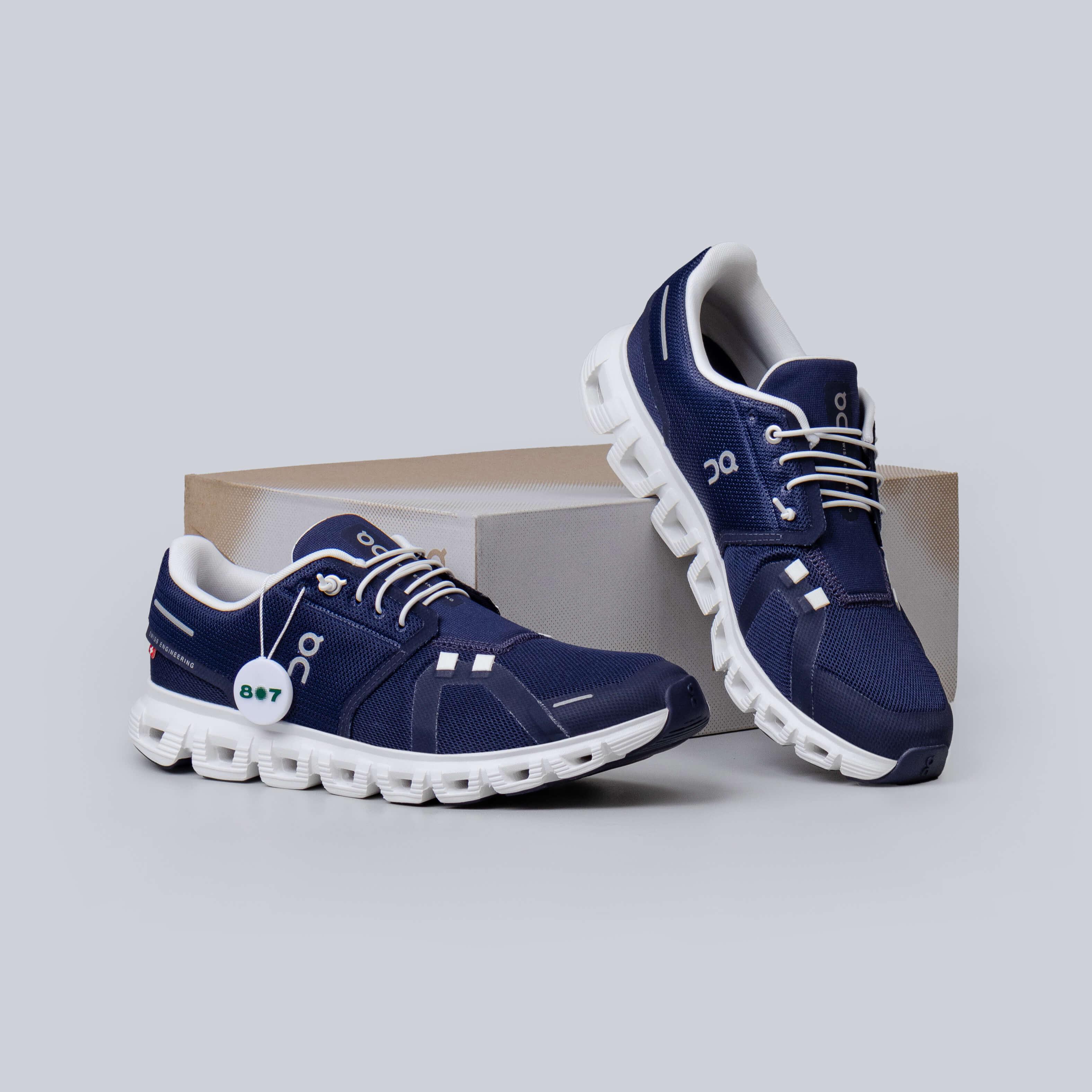 ON Cloud 6 Blue Midnight White