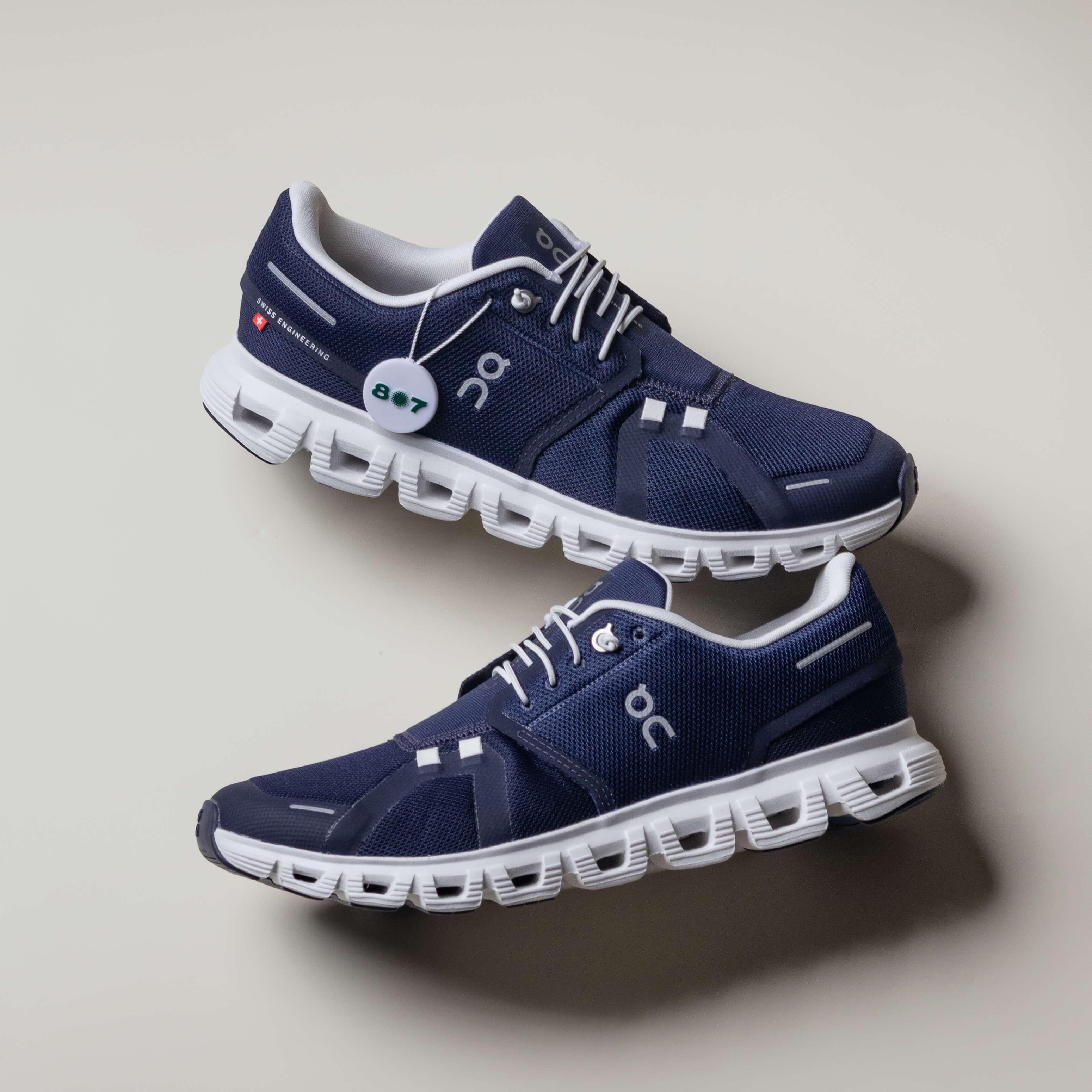 ON Cloud 6 Blue Midnight White