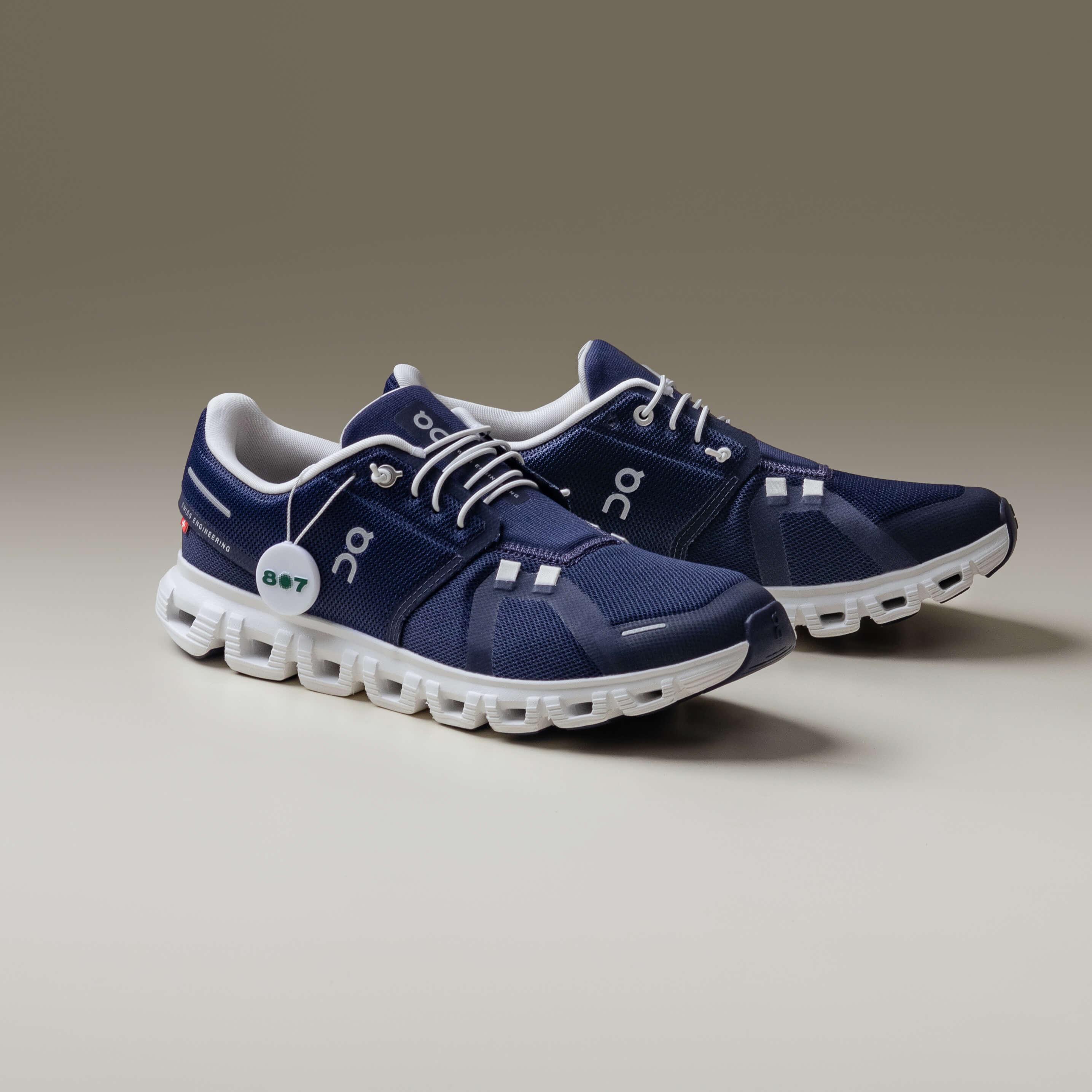 ON Cloud 6 Blue Midnight White