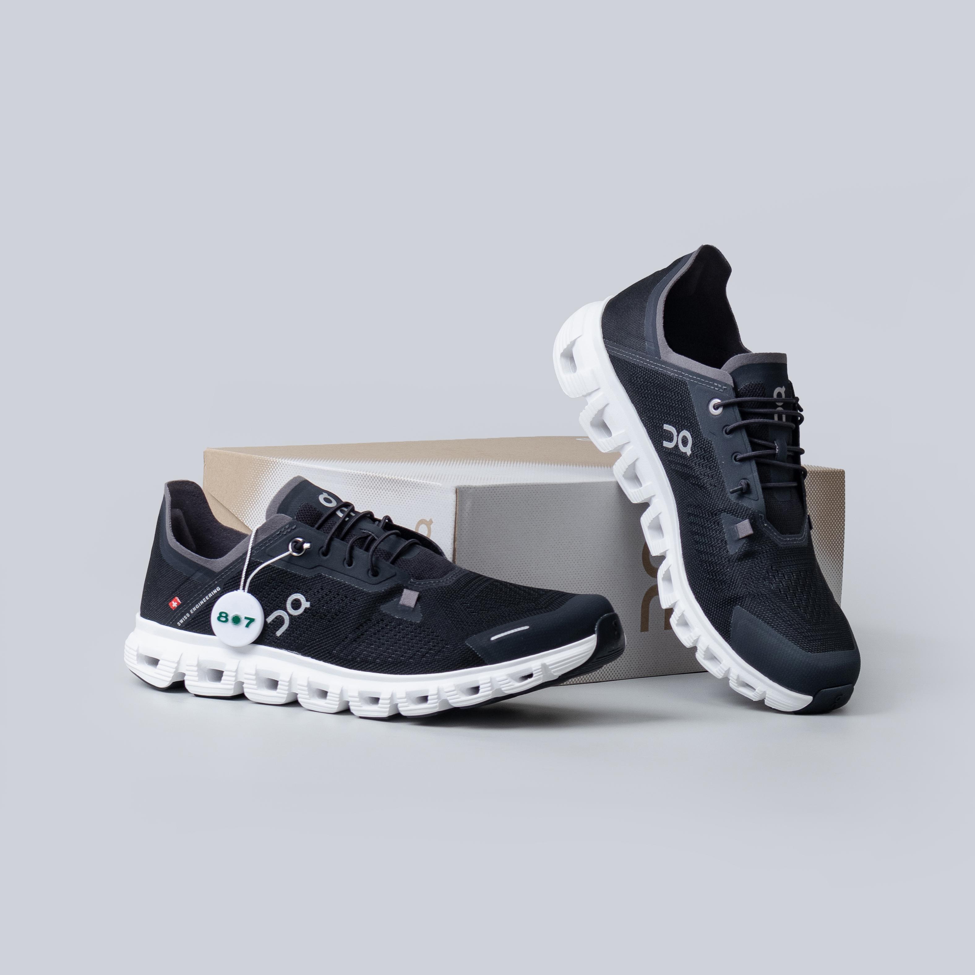 ON Cloud 6 Coast Black White