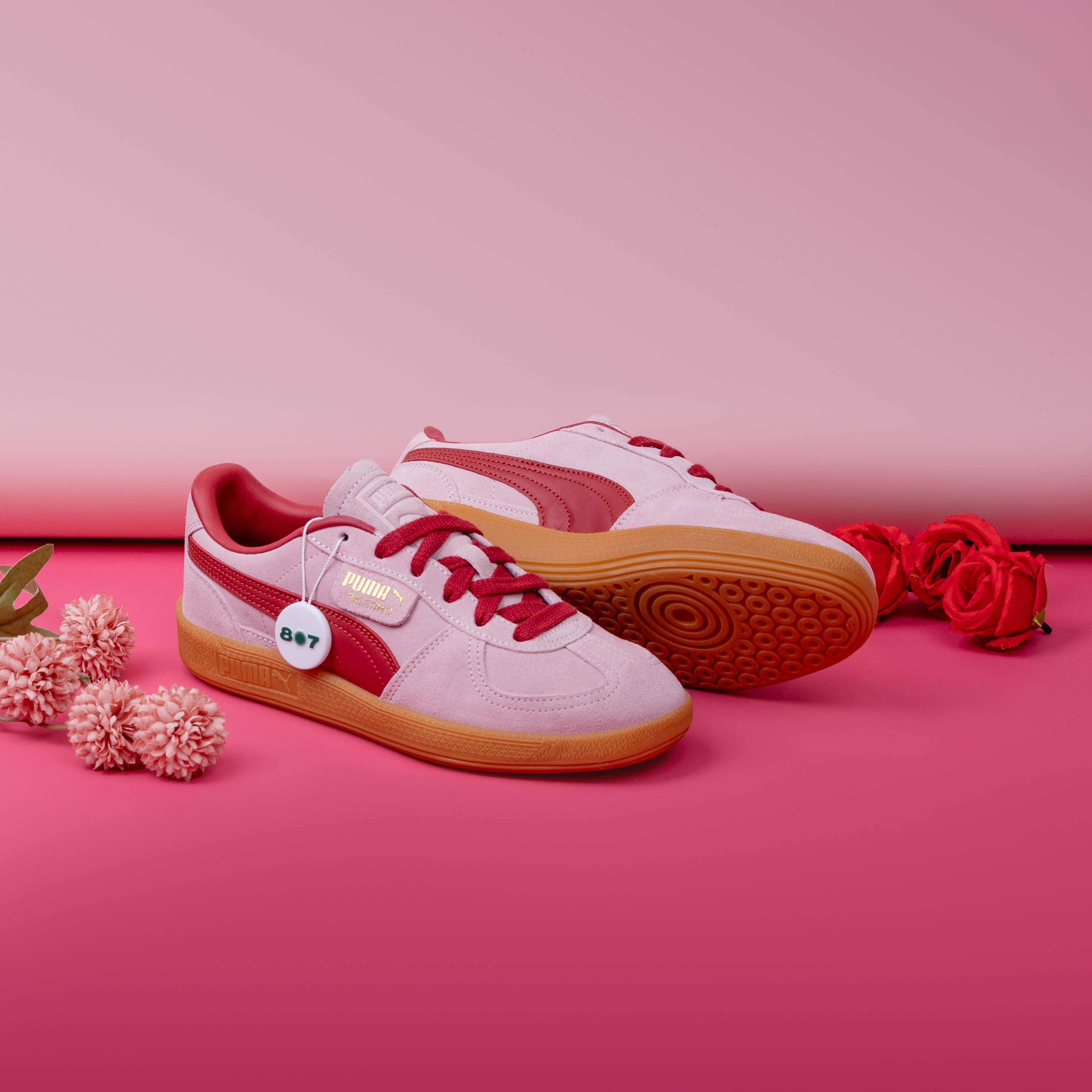 Puma Palermo Rose Mauve Dark Crimson