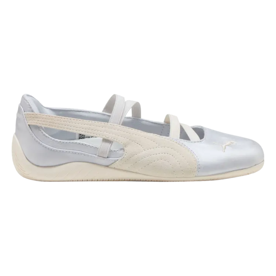 Puma Speedcat Ballet Silver Mist Warm White Satin