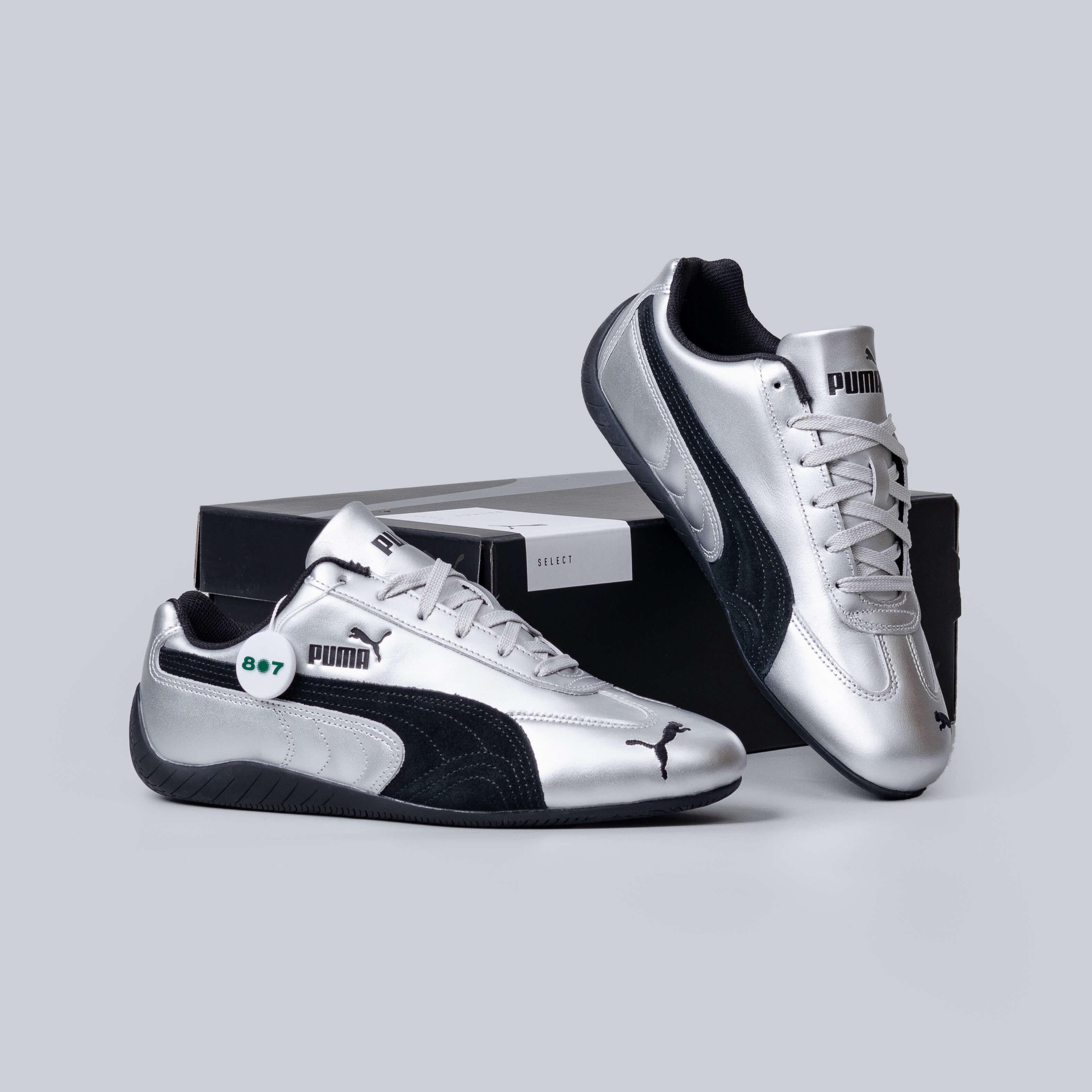 Puma Speedcat Metallic Silver Black
