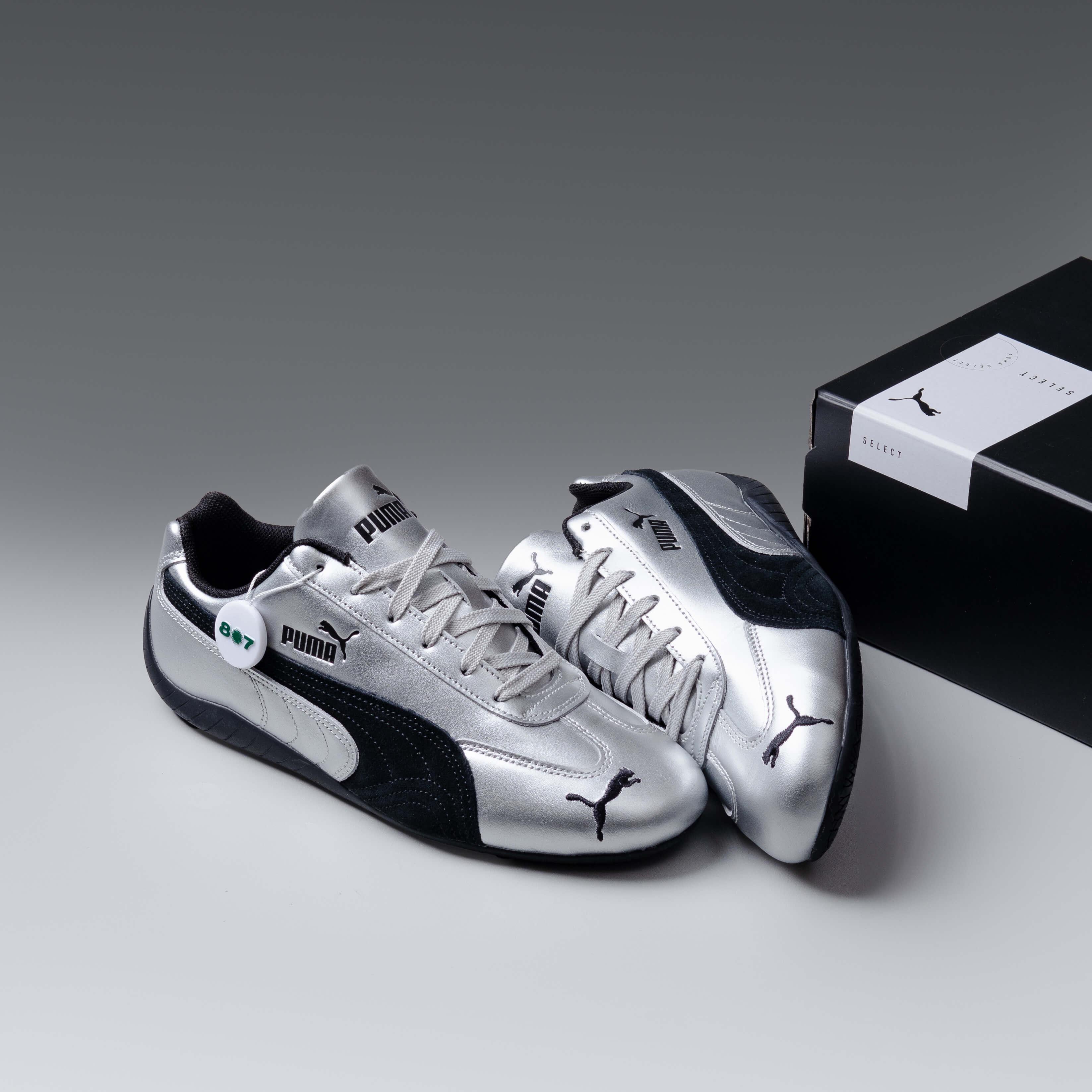 Puma Speedcat Metallic Silver Black