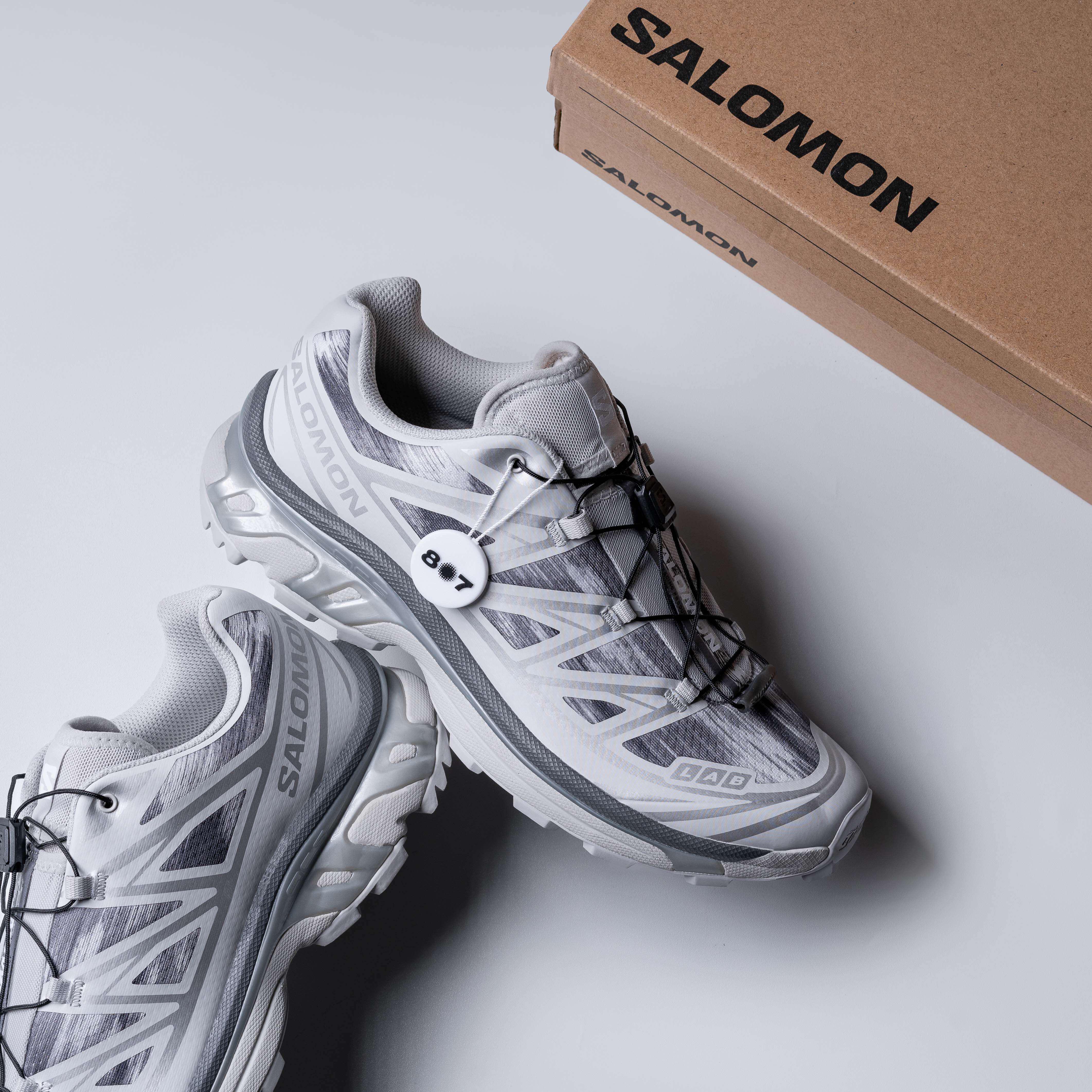 Salomon XT6 Gray Violet Castlerock Camo