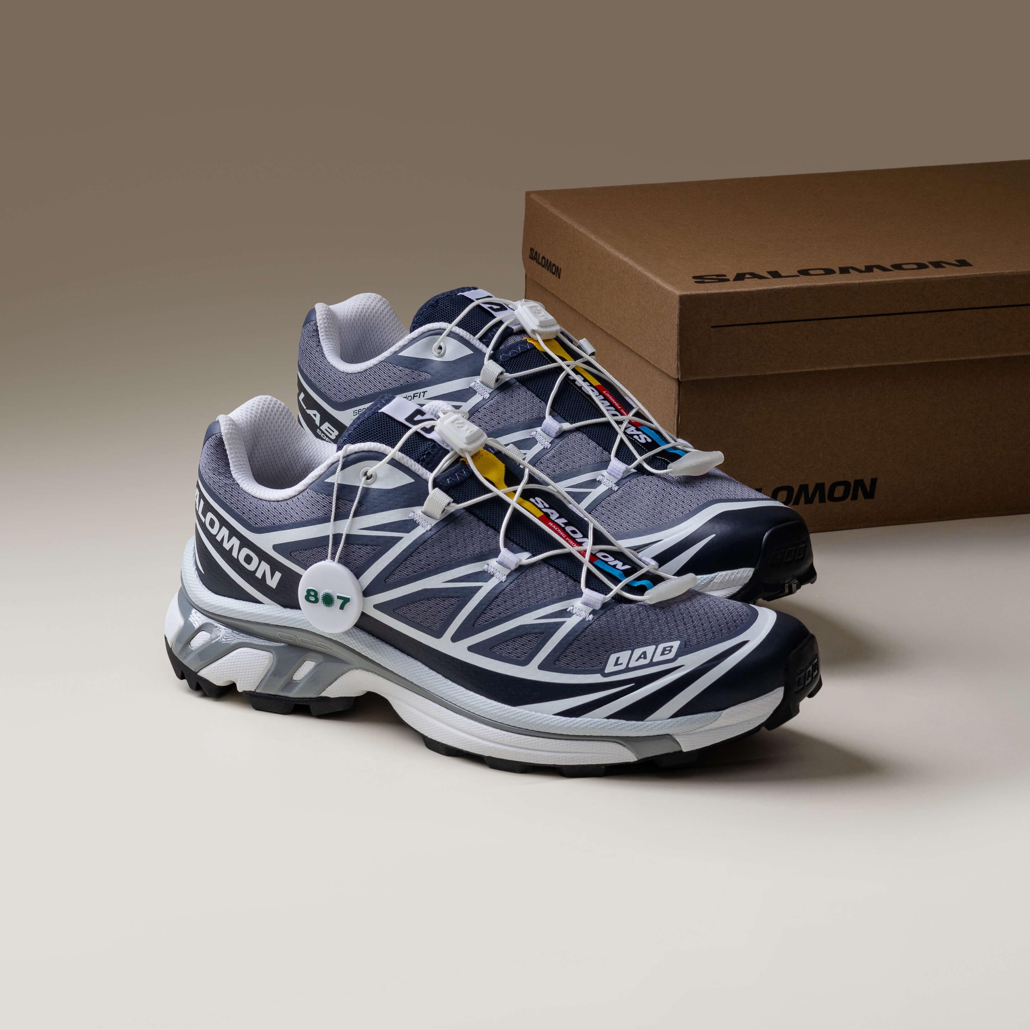 Salomon XT6 Grisaille Blue Nights