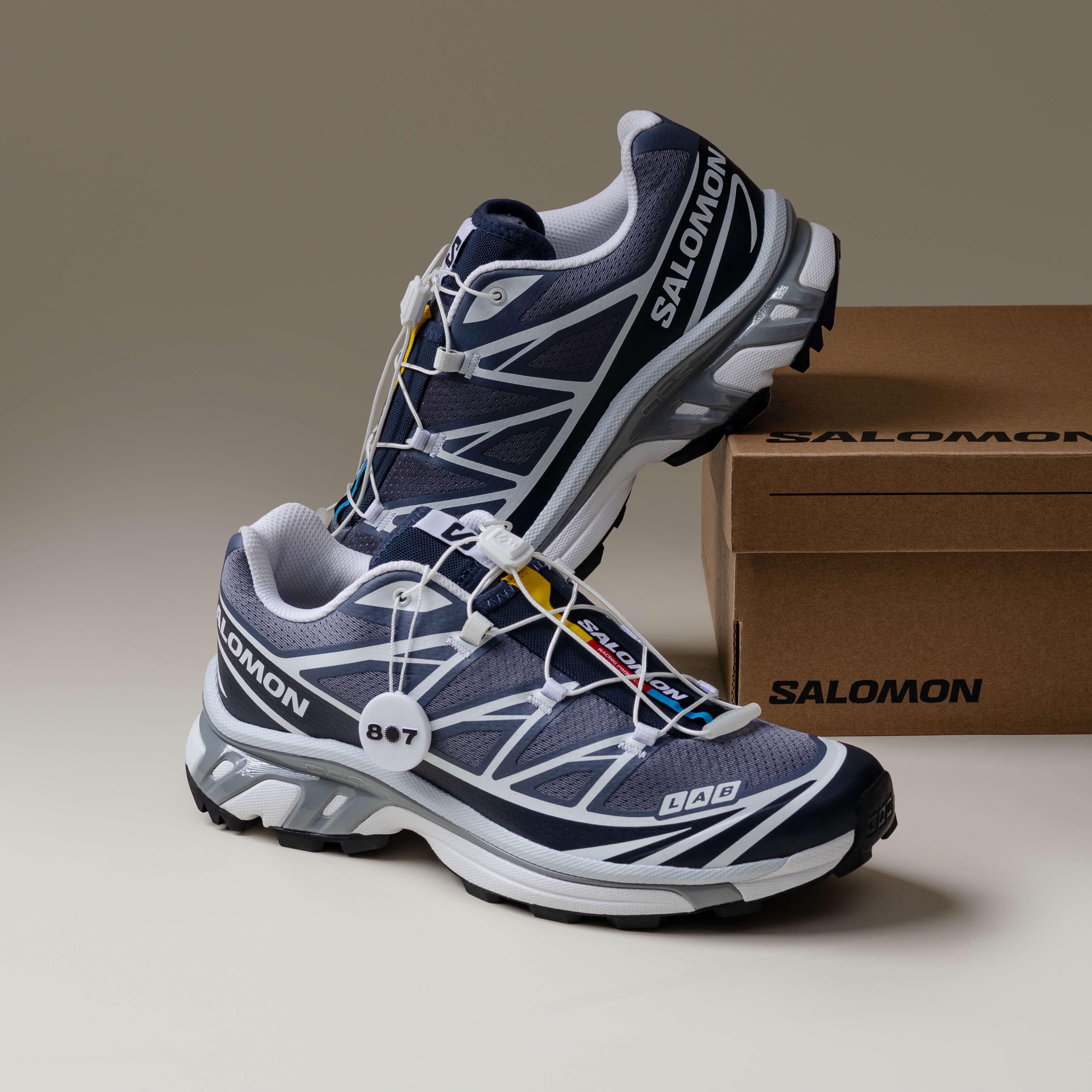 Salomon XT6 Grisaille Blue Nights