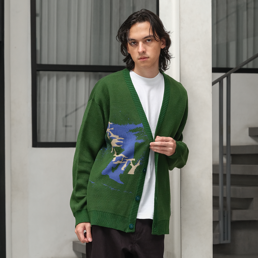 807 IDENTITY - Follow The Stars Knit Cardigan