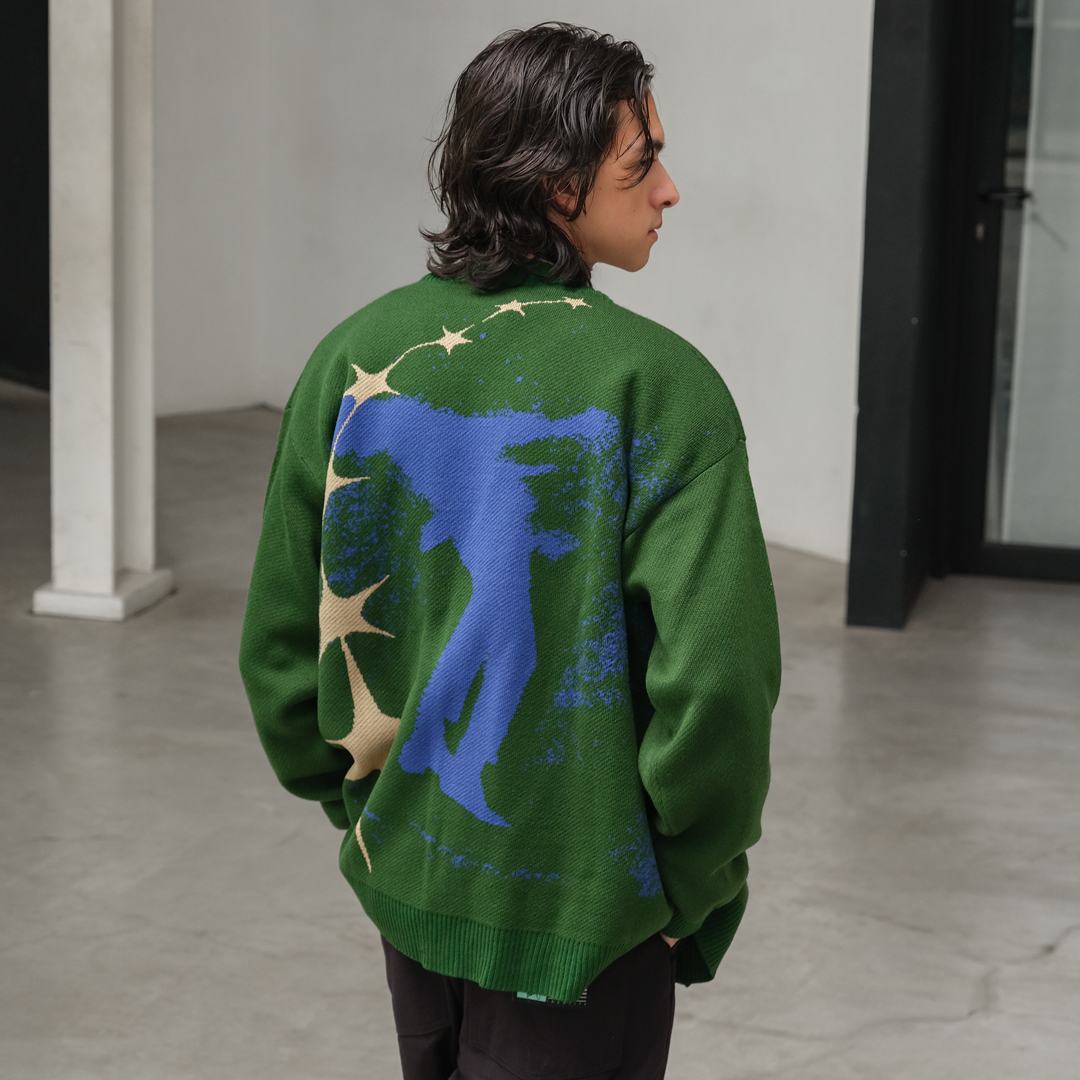 807 IDENTITY - Follow The Stars Knit Cardigan