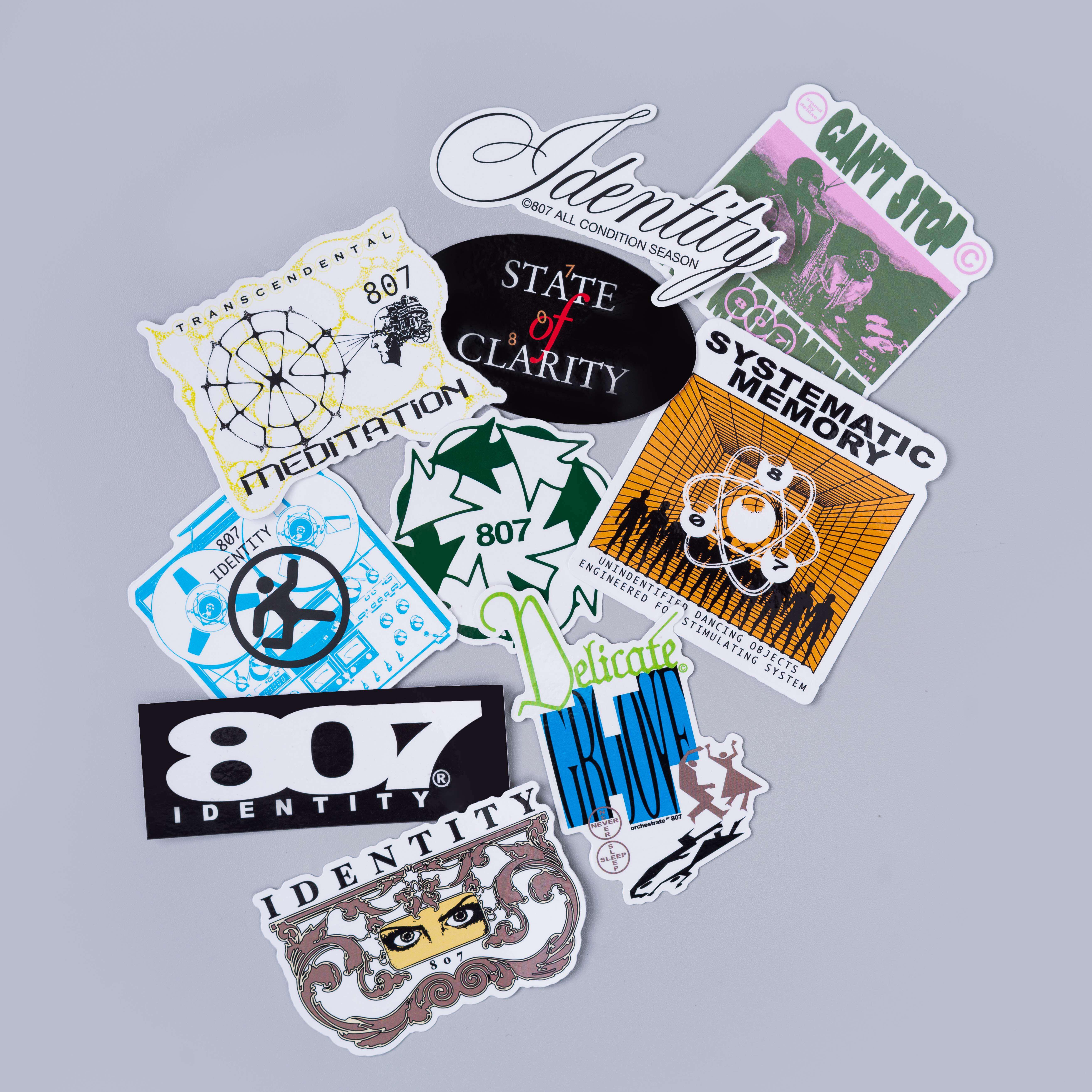807 IDENTITY Sticker Pack