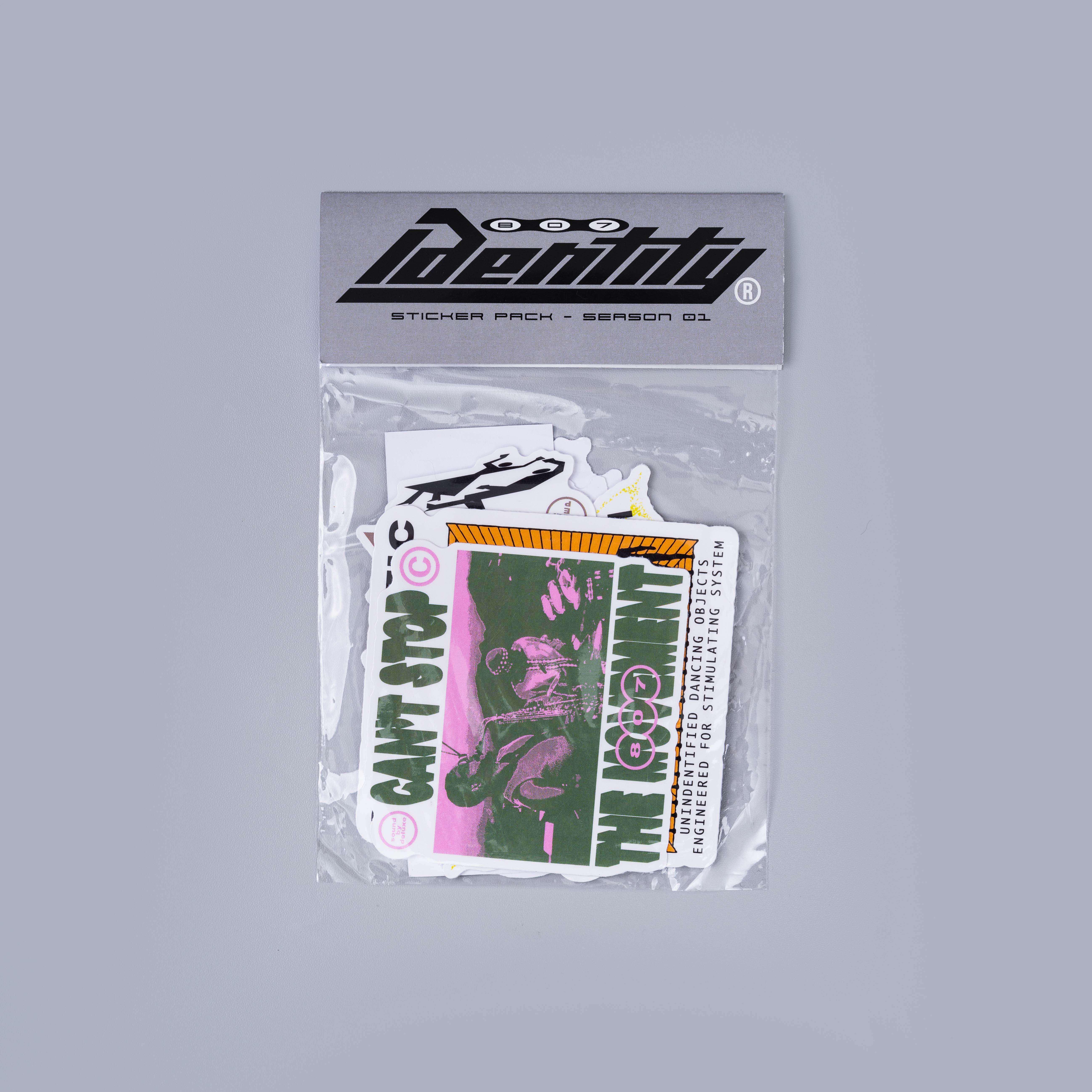 807 IDENTITY Sticker Pack