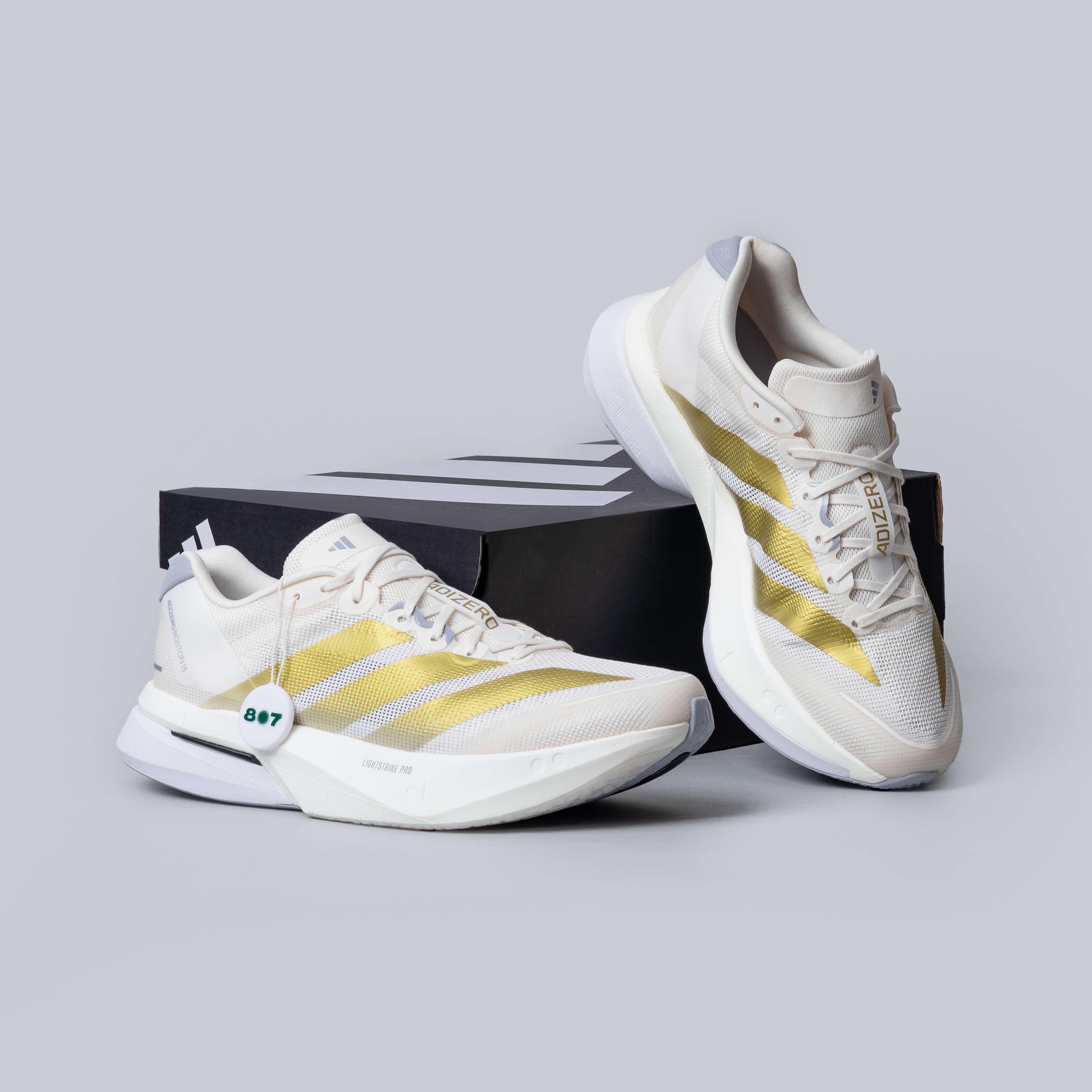 Adidas Adizero Boston 13 Chalk White 