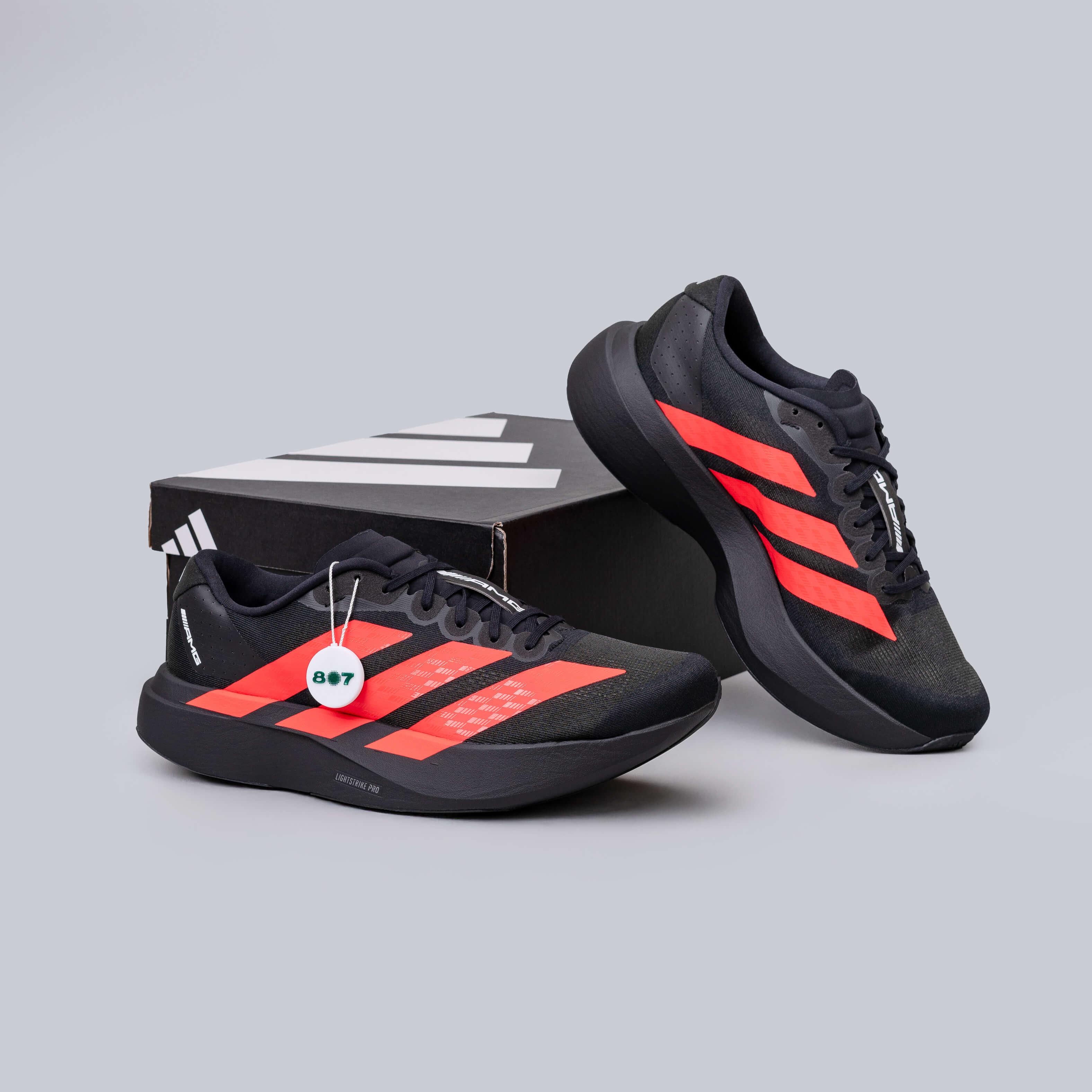 Adidas Adizero Evo SL Mercedes AMG Black Lucid Red
