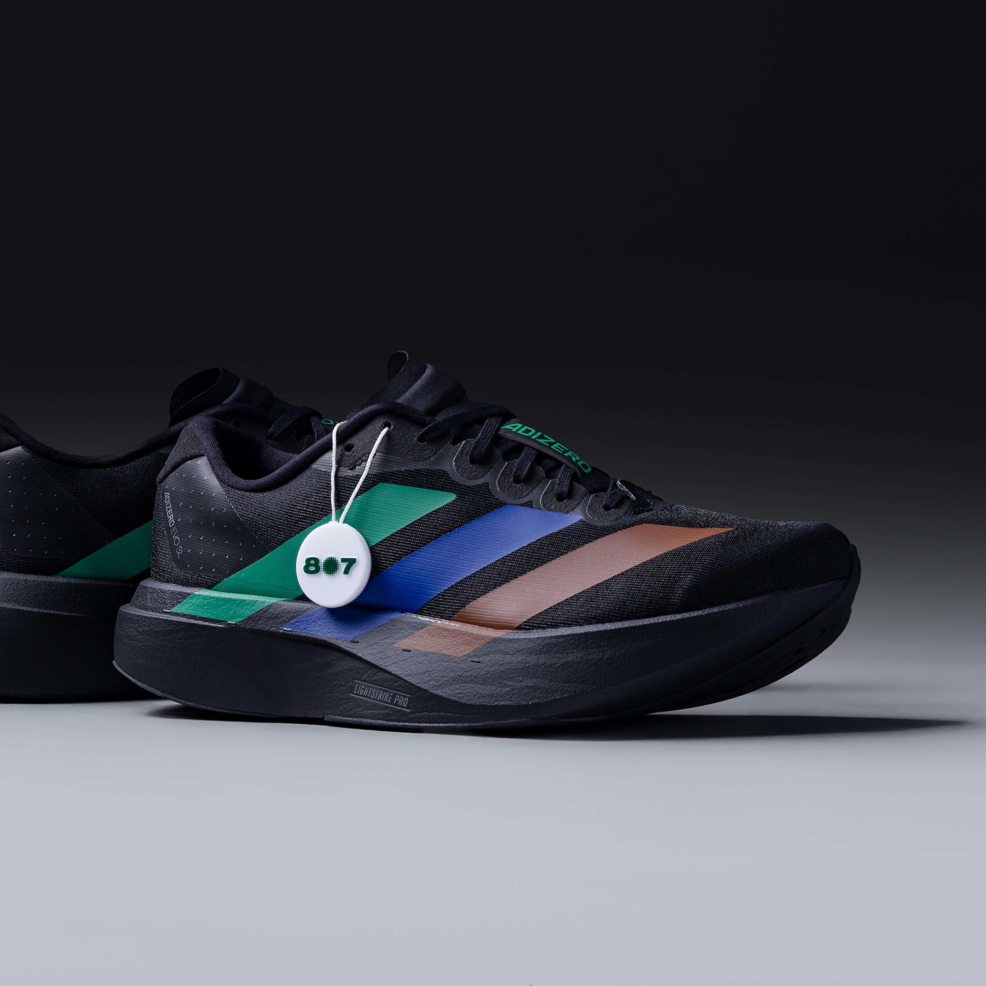 Adidas Adizero Evo SL Pharrell Humanrace Black Green Blue