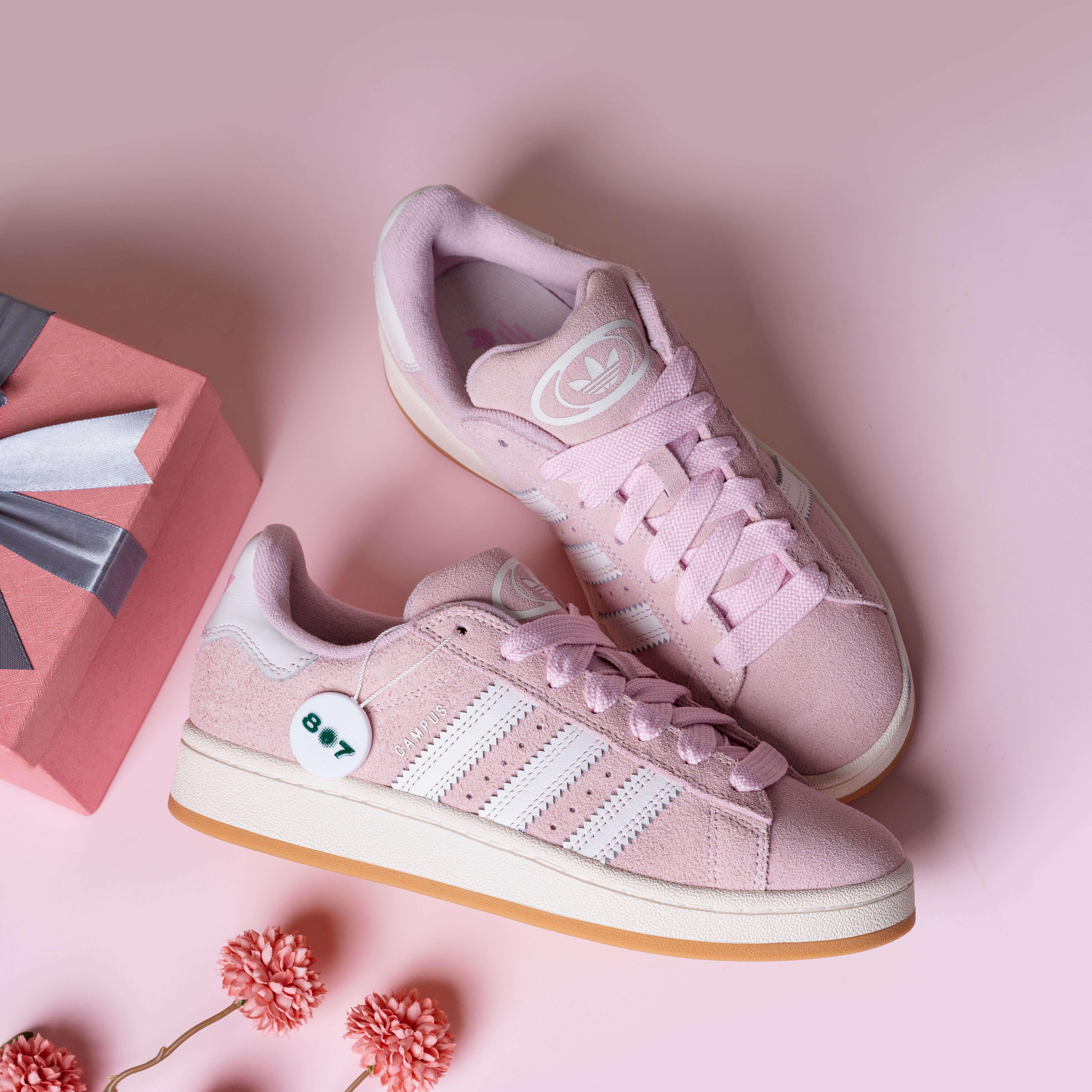 Adidas Campus 00s Camp Core White Clear Pink